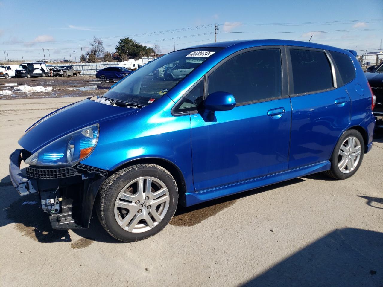 HONDA FIT 2008 jhmgd38658s035452