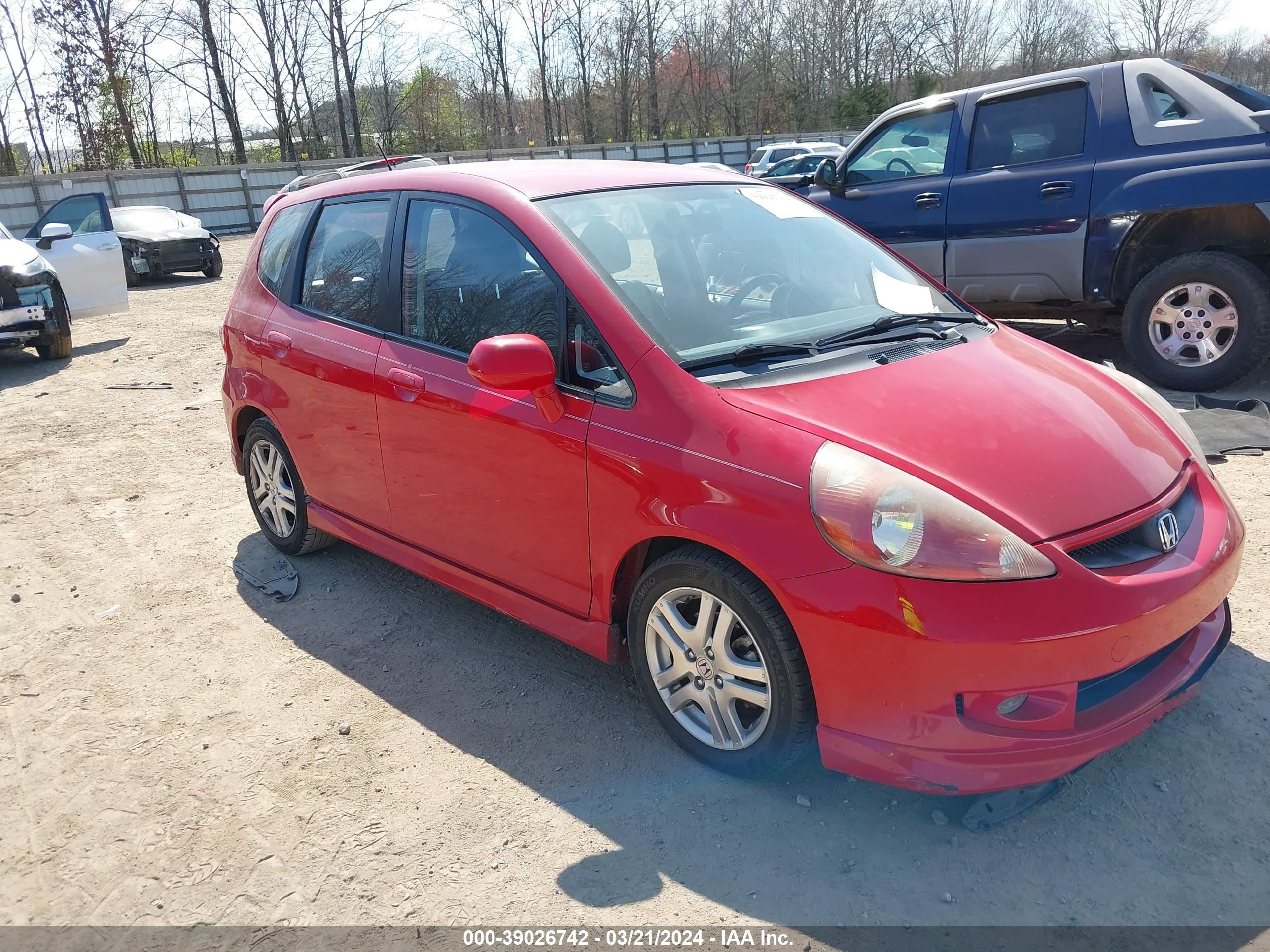 HONDA FIT 2008 jhmgd38658s040618