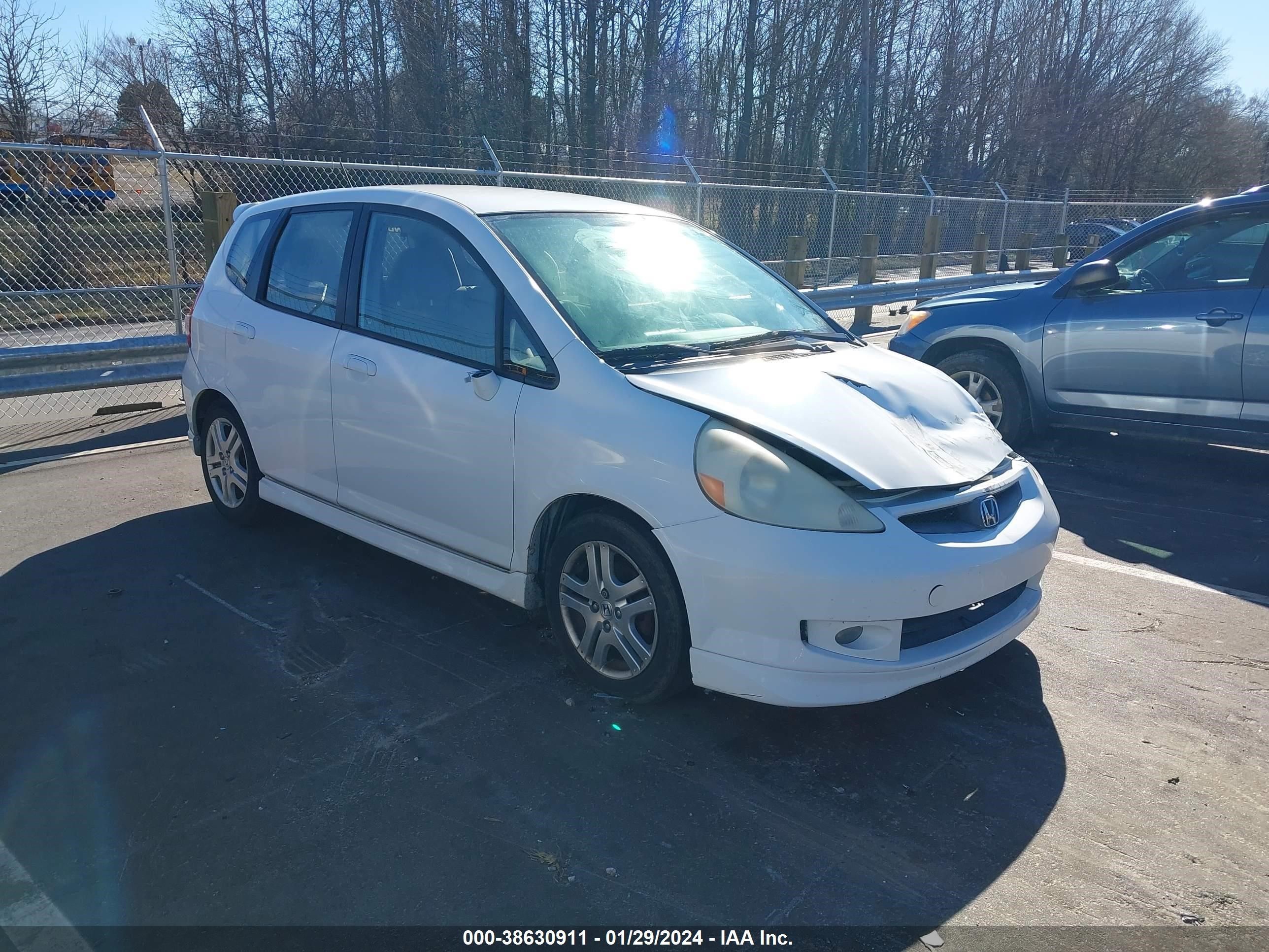 HONDA FIT 2007 jhmgd38667s007741