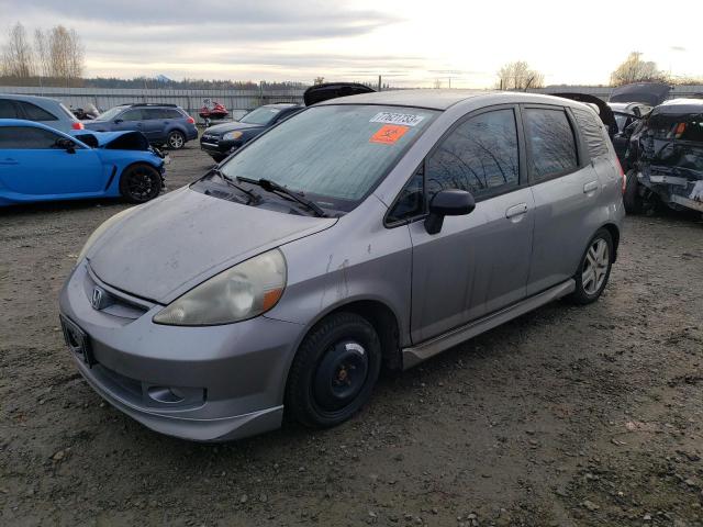 HONDA FIT 2007 jhmgd38667s016620