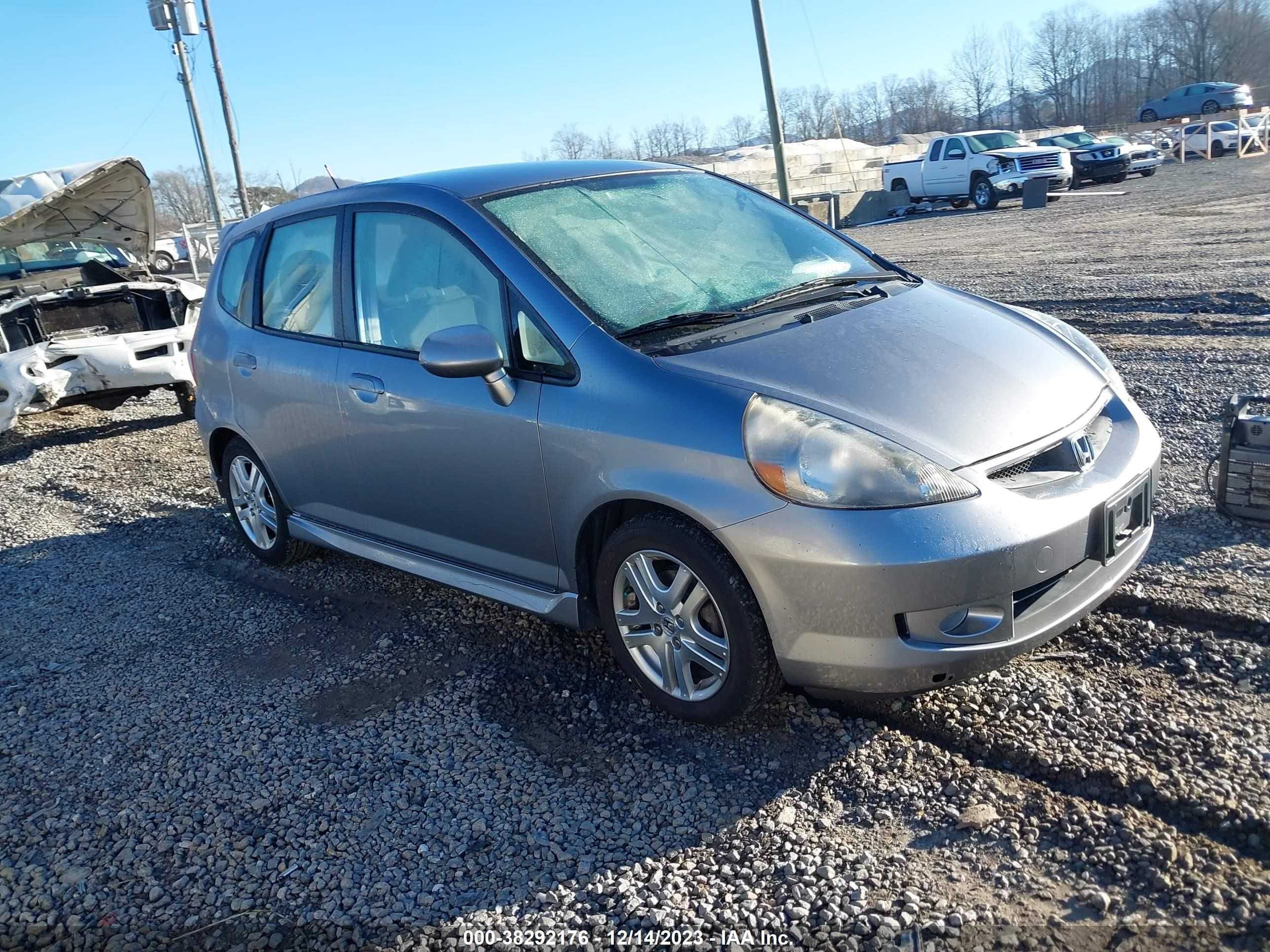 HONDA FIT 2008 jhmgd38668s014691