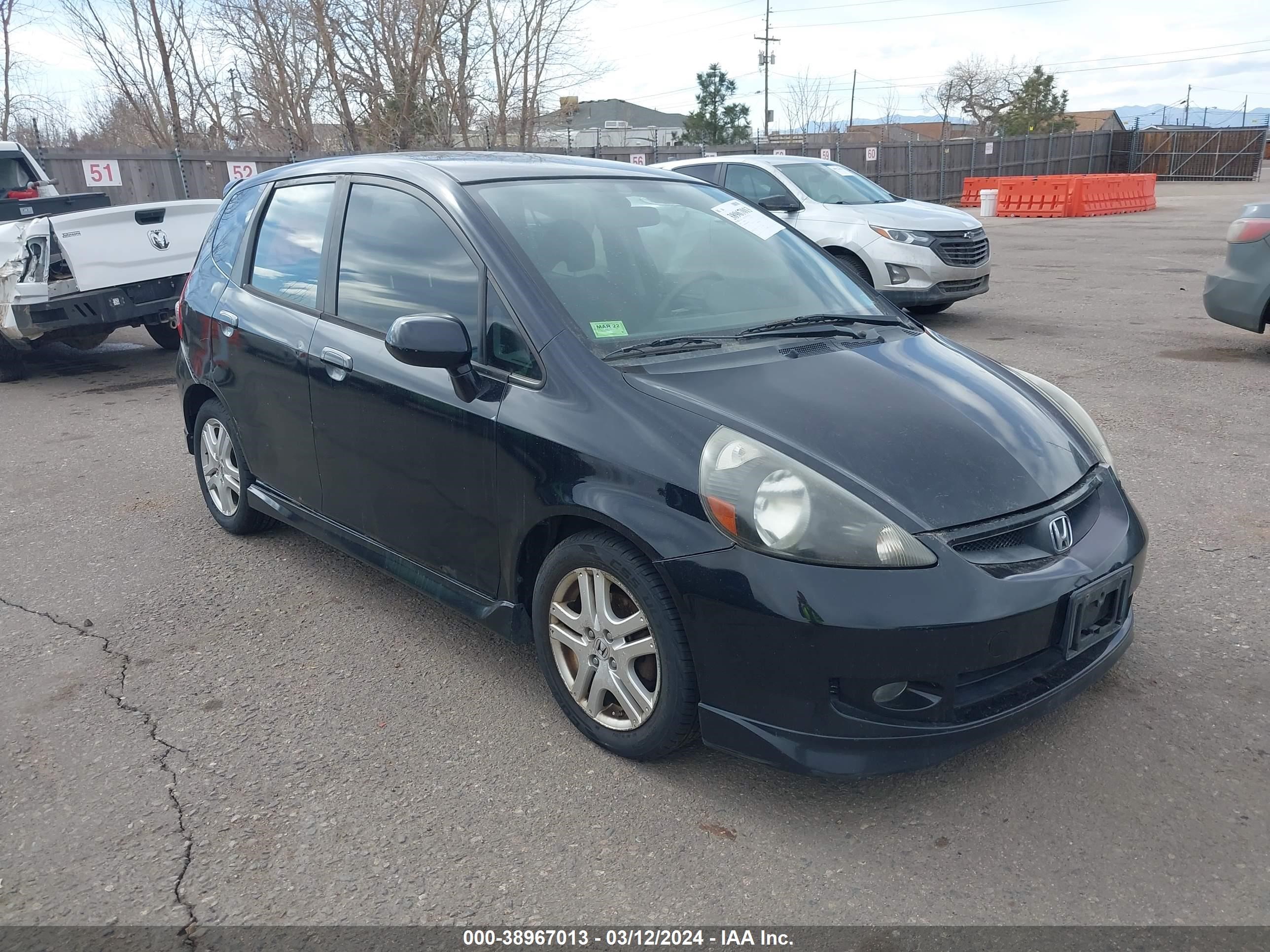 HONDA FIT 2008 jhmgd38668s024489