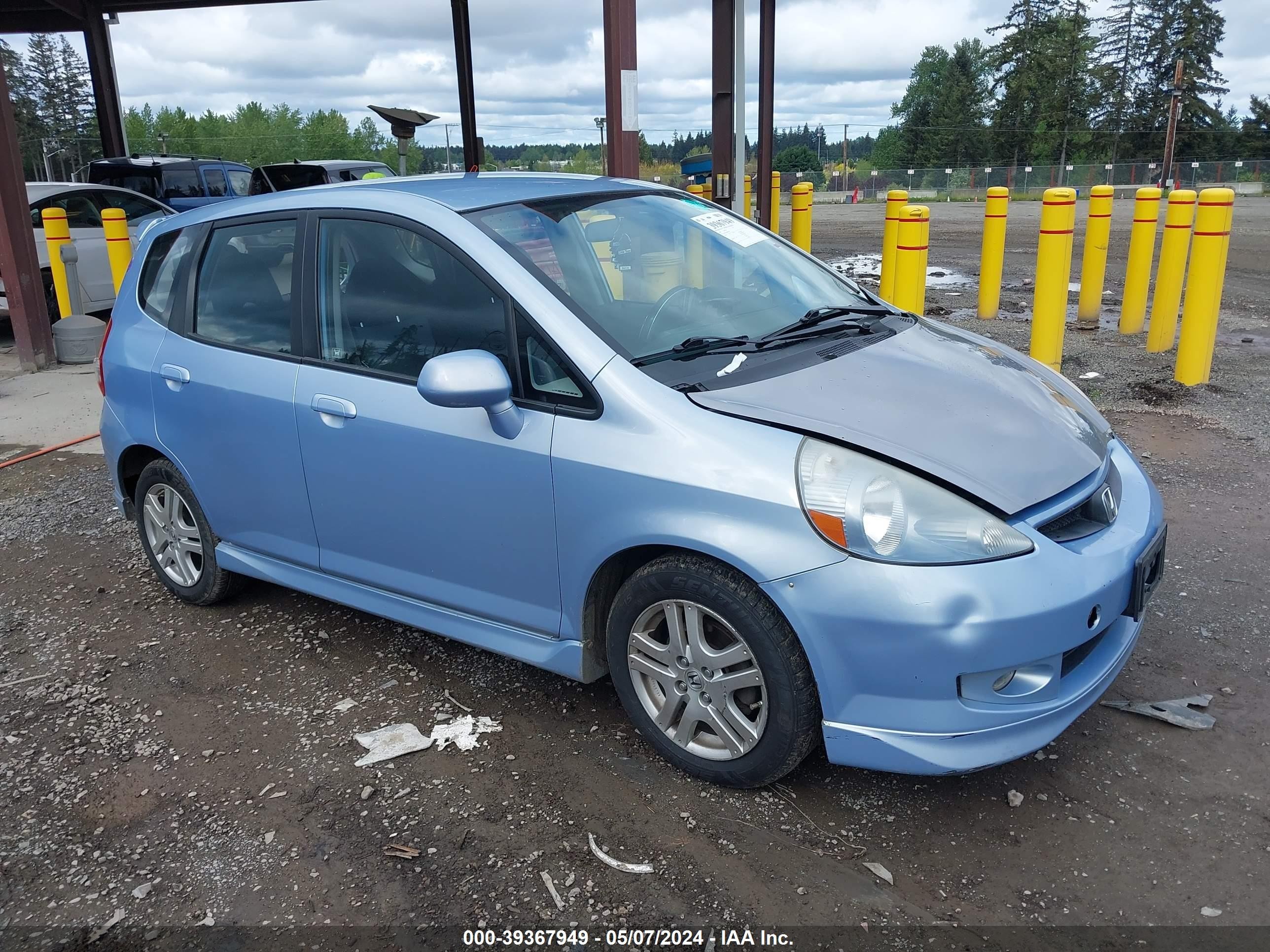 HONDA FIT 2008 jhmgd38668s044189