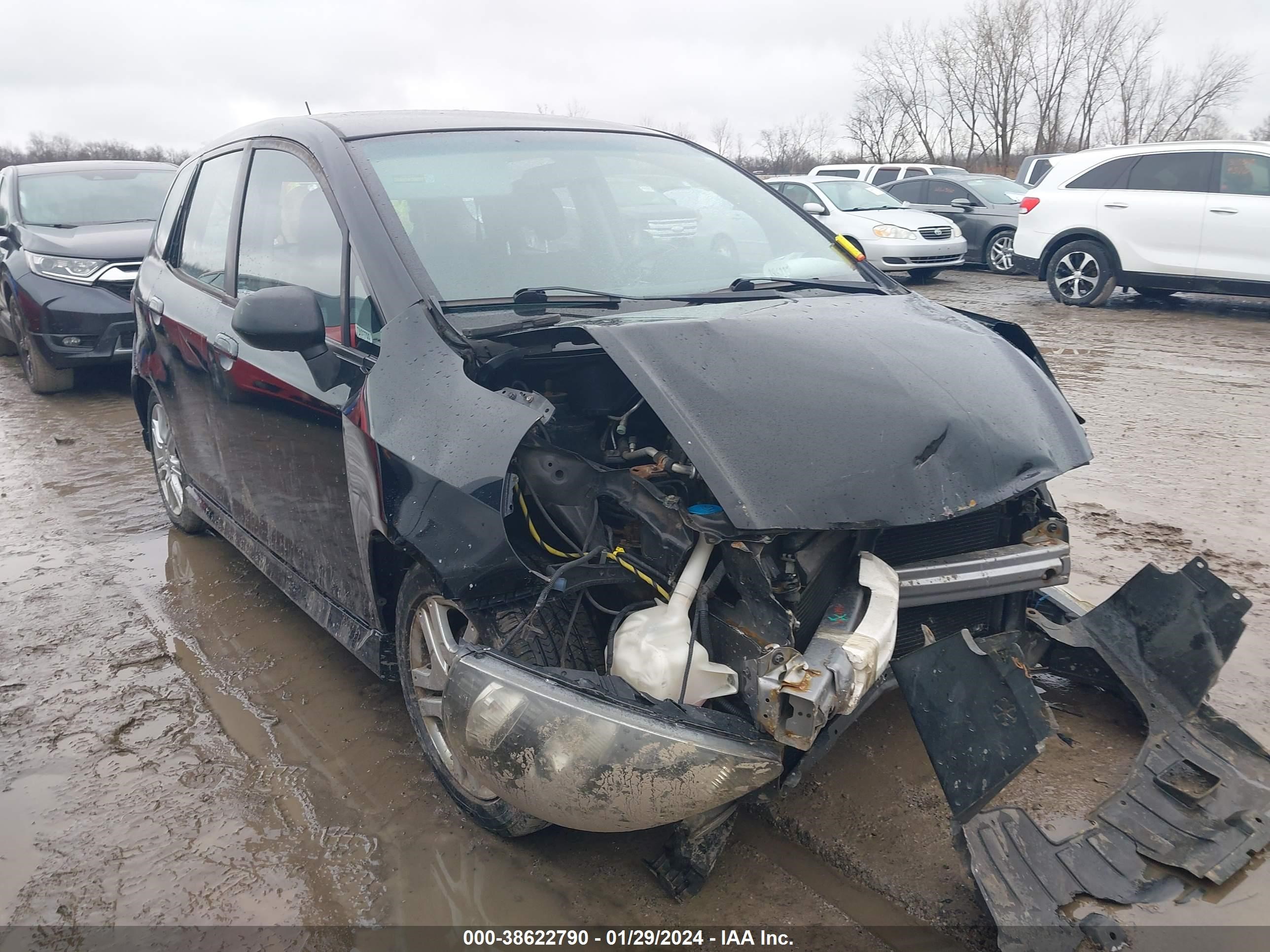 HONDA FIT 2007 jhmgd38677s025925