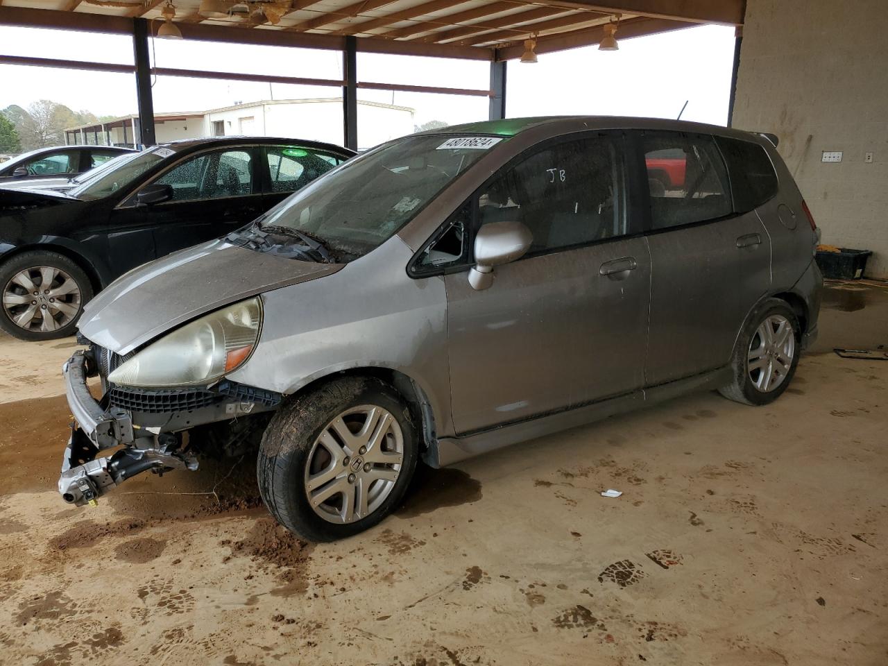 HONDA FIT 2007 jhmgd38677s040568