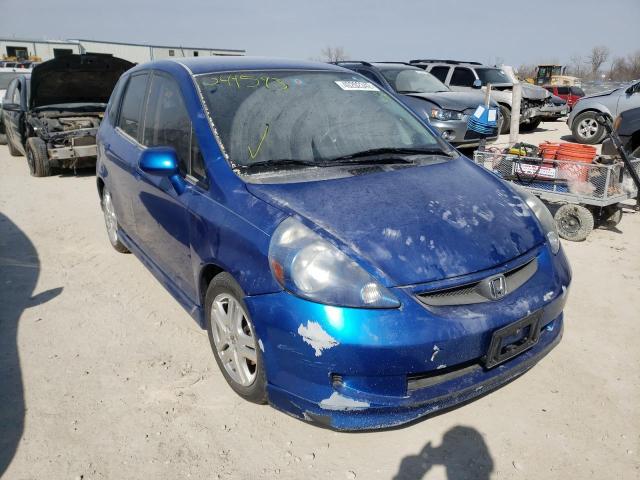 HONDA FIT S 2007 jhmgd38677s049593