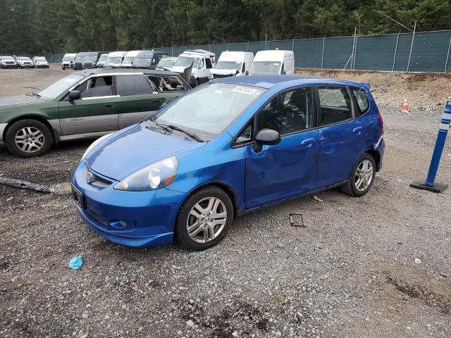 HONDA FIT S 2007 jhmgd38677s066359