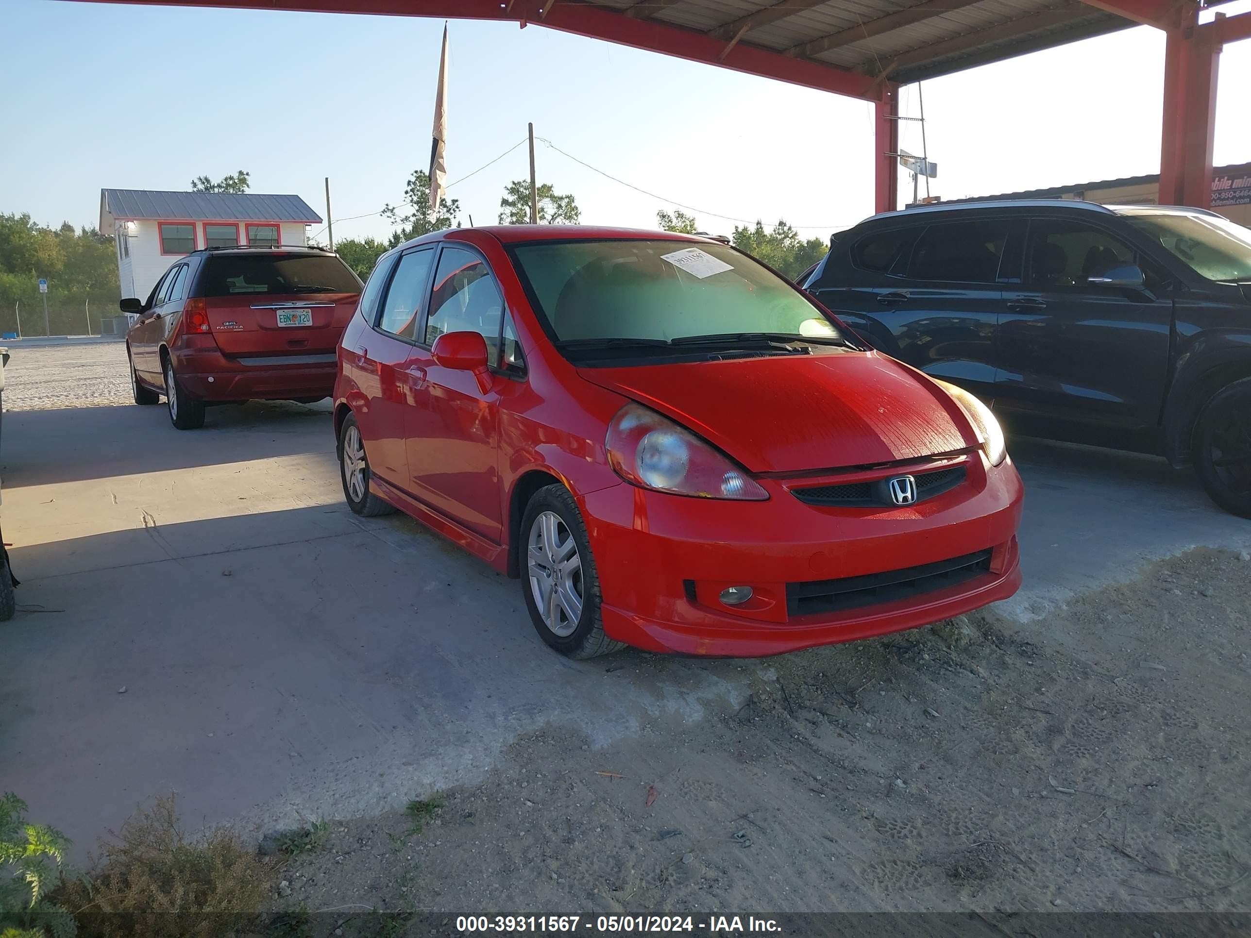 HONDA FIT 2008 jhmgd38678s002064