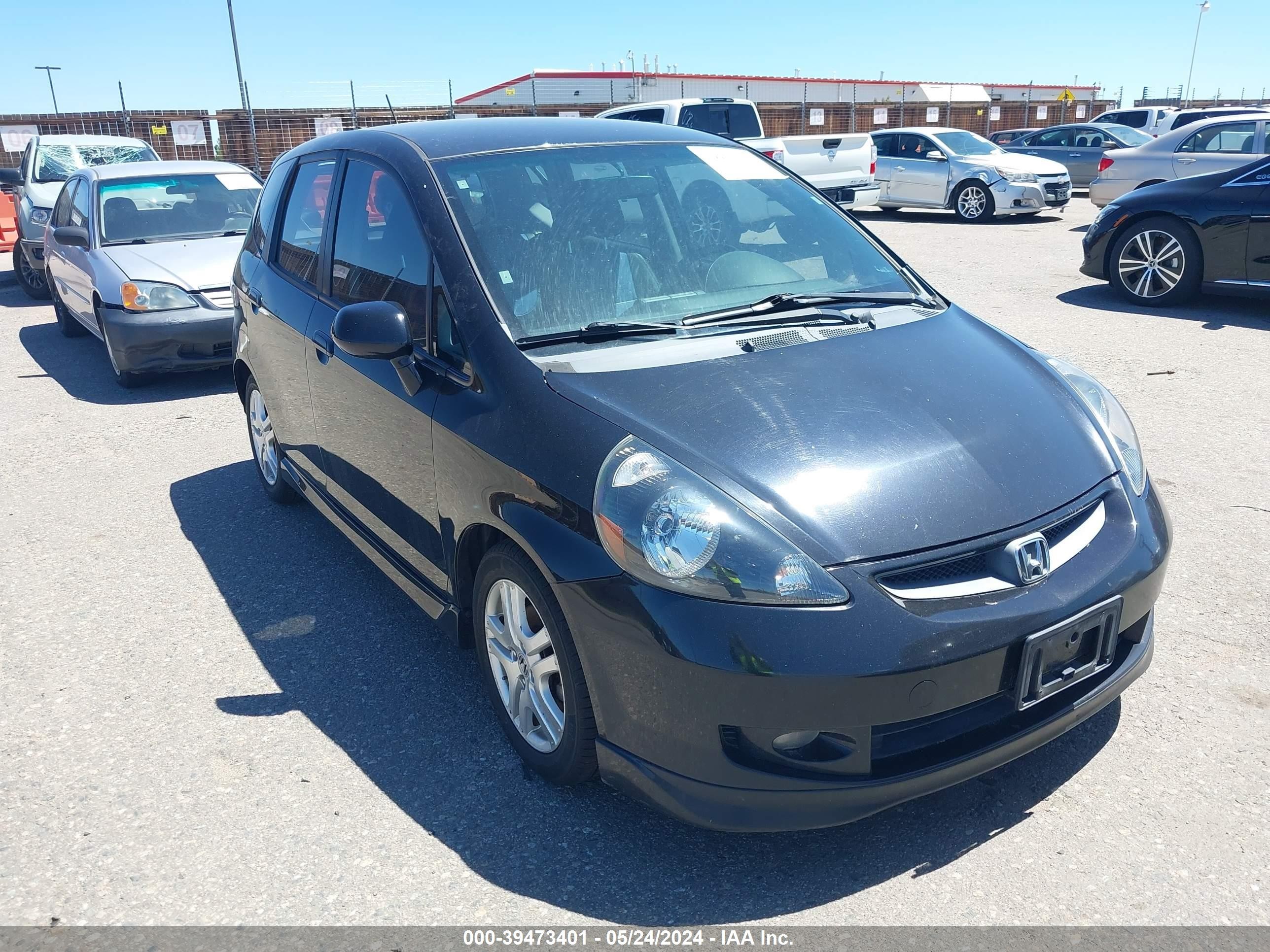 HONDA FIT 2008 jhmgd38678s005370