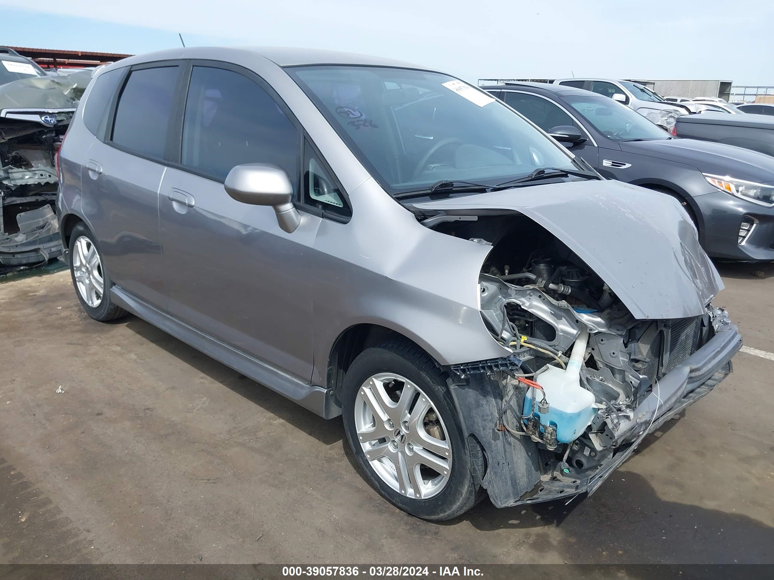 HONDA FIT 2008 jhmgd38678s044556