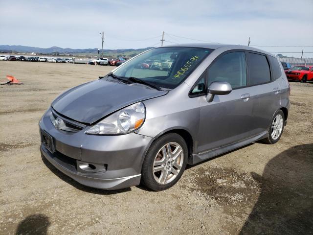 HONDA FIT 2007 jhmgd38687s019471