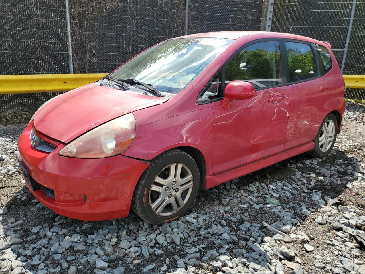 HONDA FIT 2007 jhmgd38687s022807