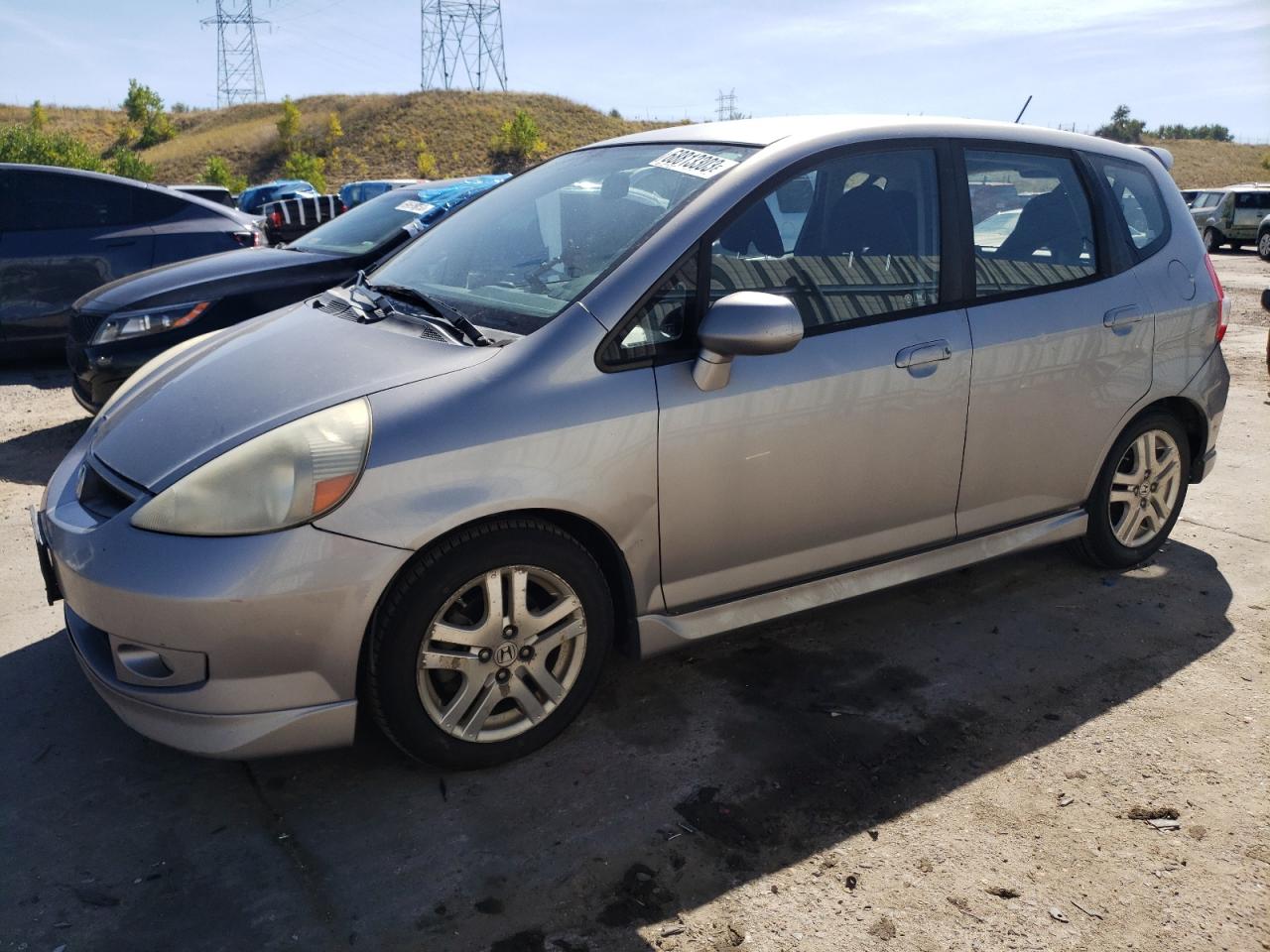 HONDA FIT 2008 jhmgd38688s019567