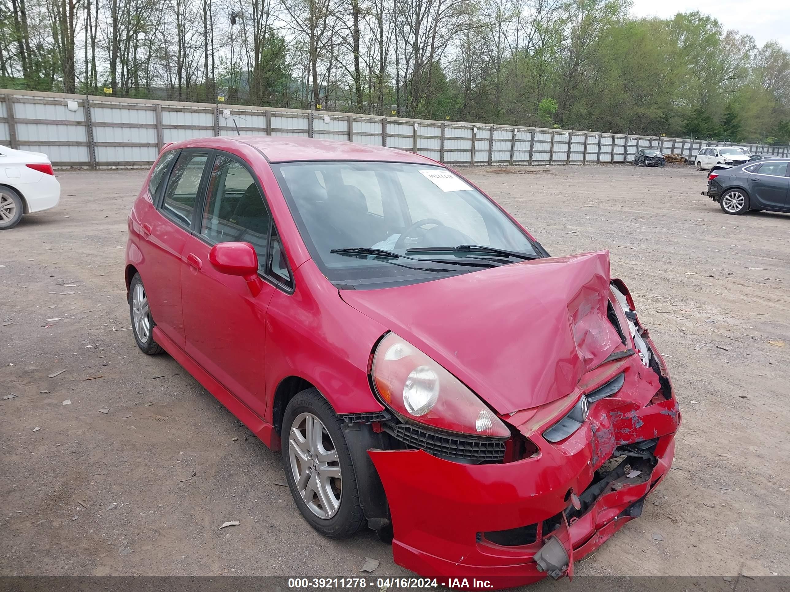 HONDA FIT 2008 jhmgd38688s051564