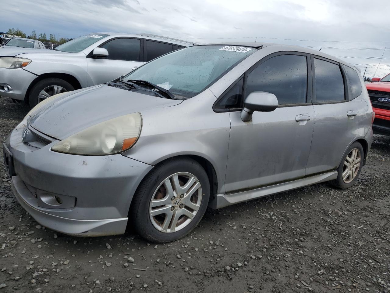 HONDA FIT 2007 jhmgd38697s025957