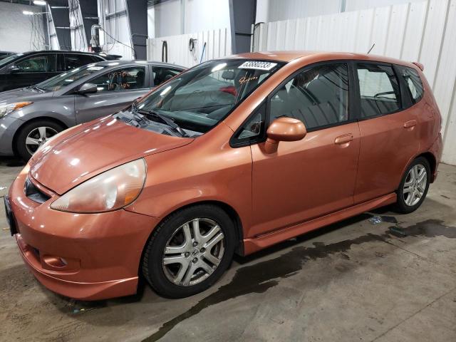 HONDA FIT S 2007 jhmgd38697s065326