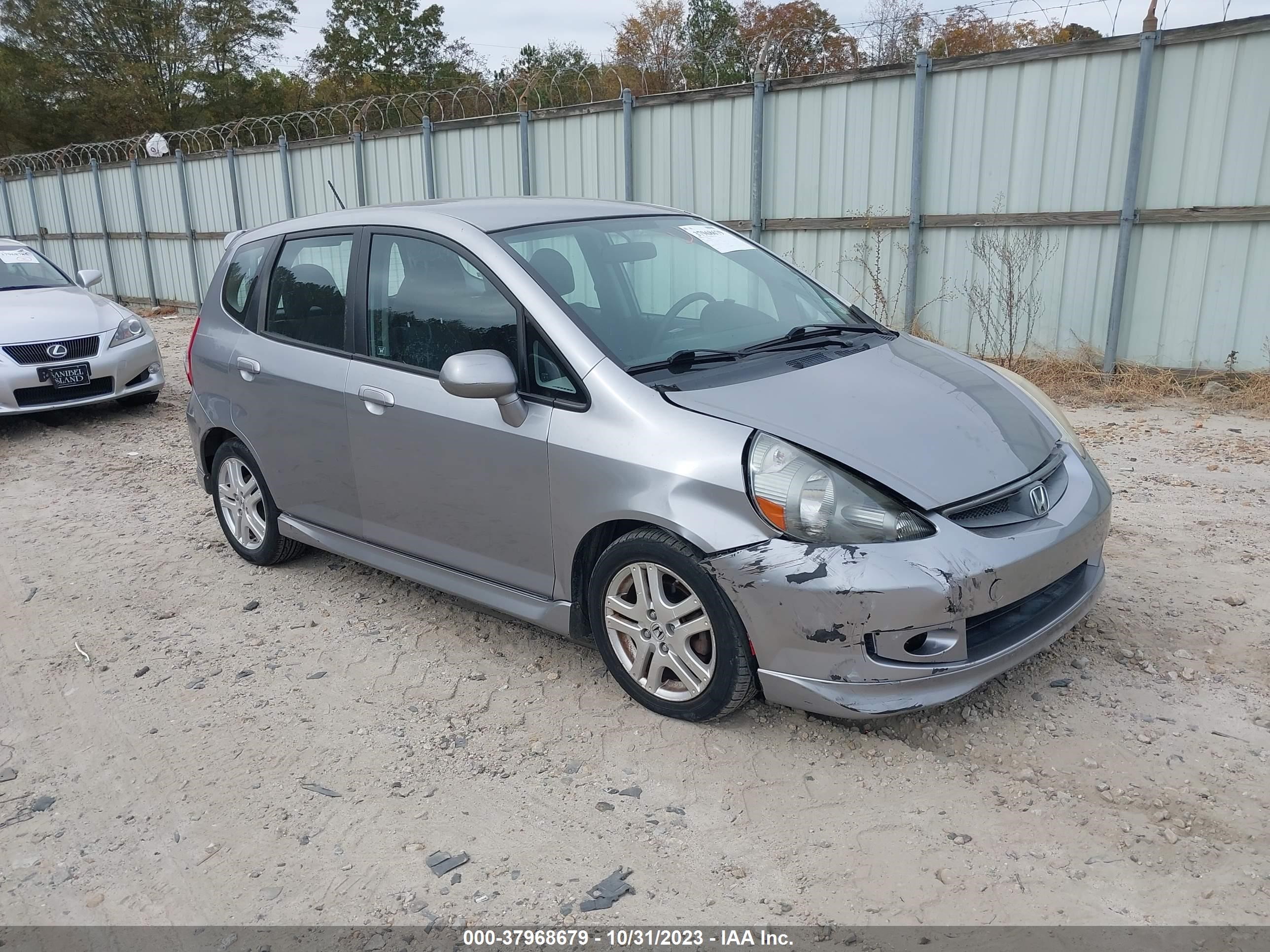 HONDA FIT 2008 jhmgd38698s027273