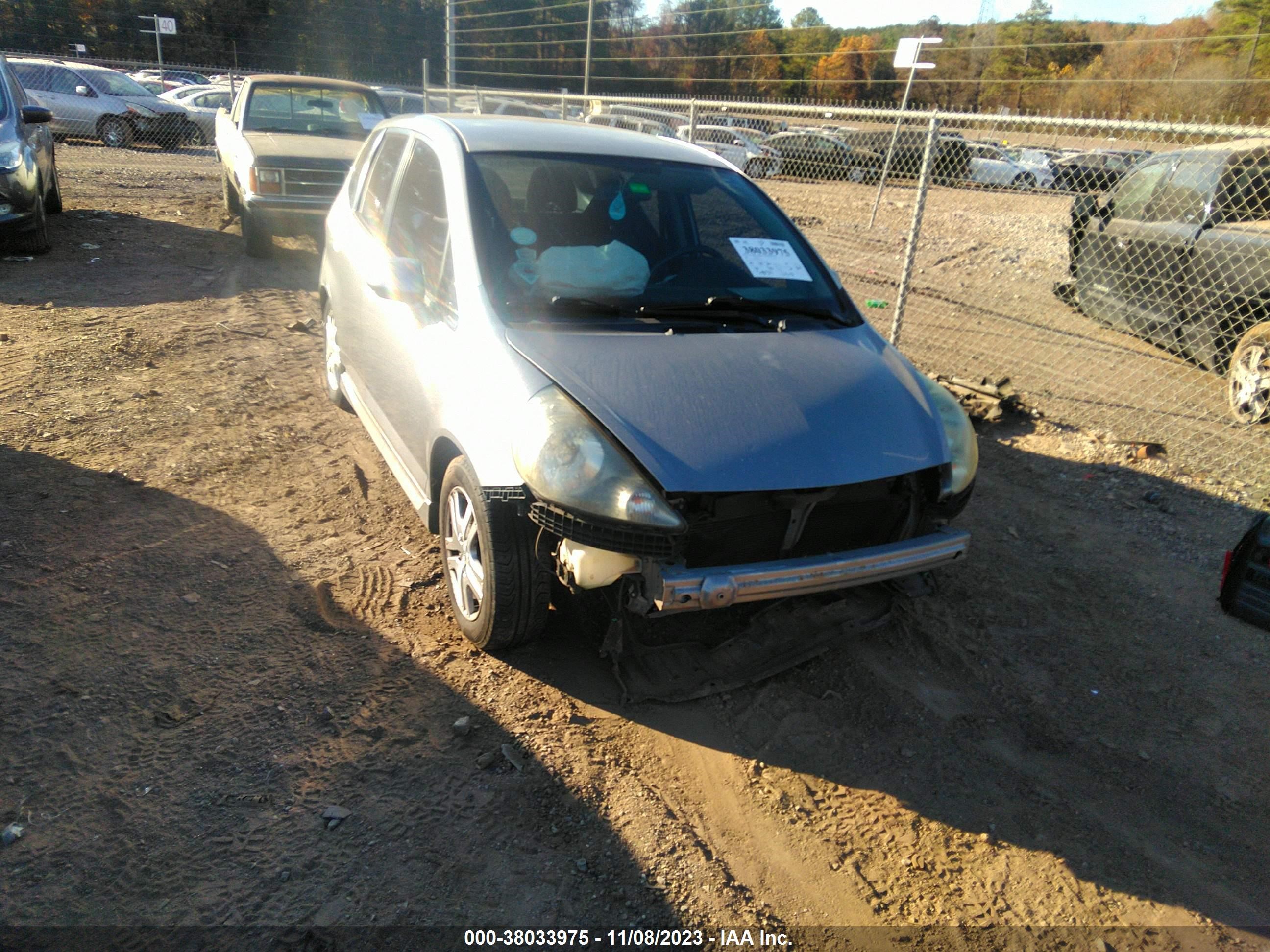 HONDA FIT 2008 jhmgd38698s042968