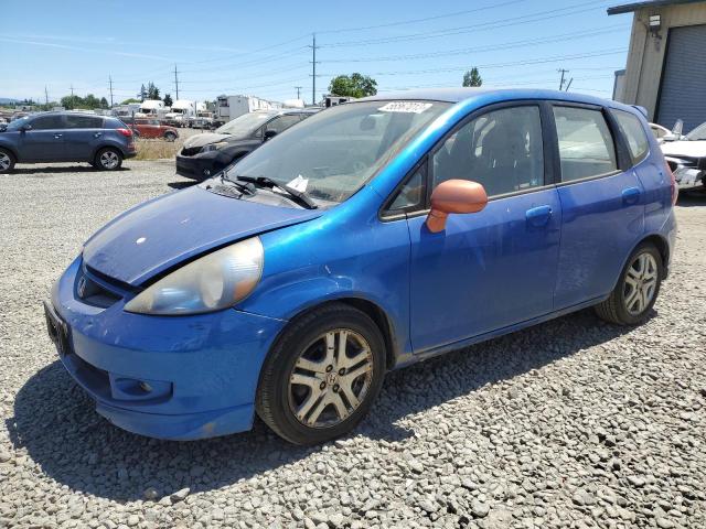 HONDA FIT S 2007 jhmgd386x7s035252