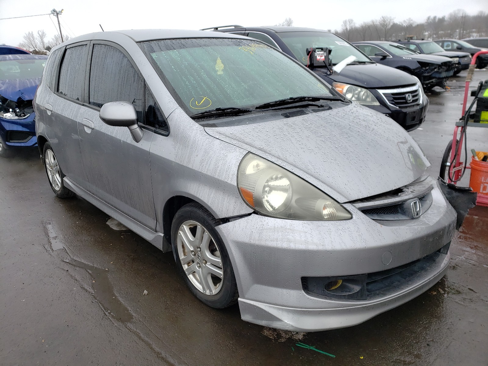 HONDA FIT S 2007 jhmgd386x7s049569