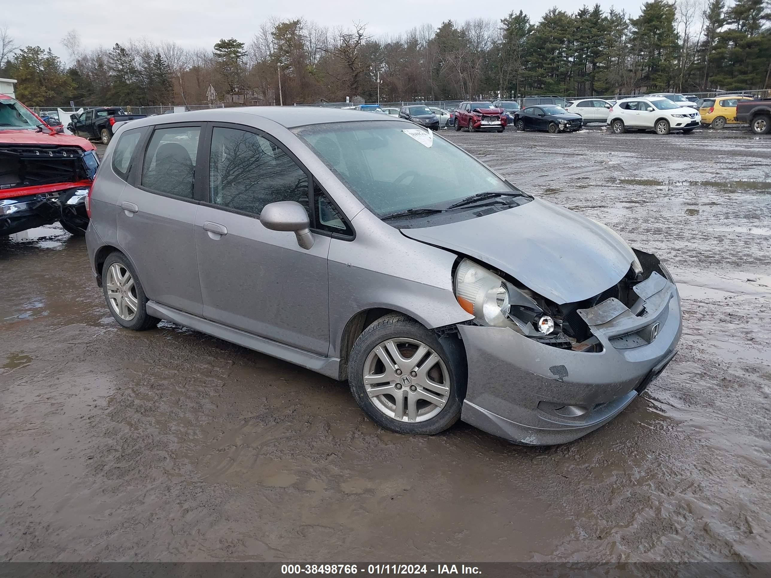 HONDA FIT 2008 jhmgd386x8s016587