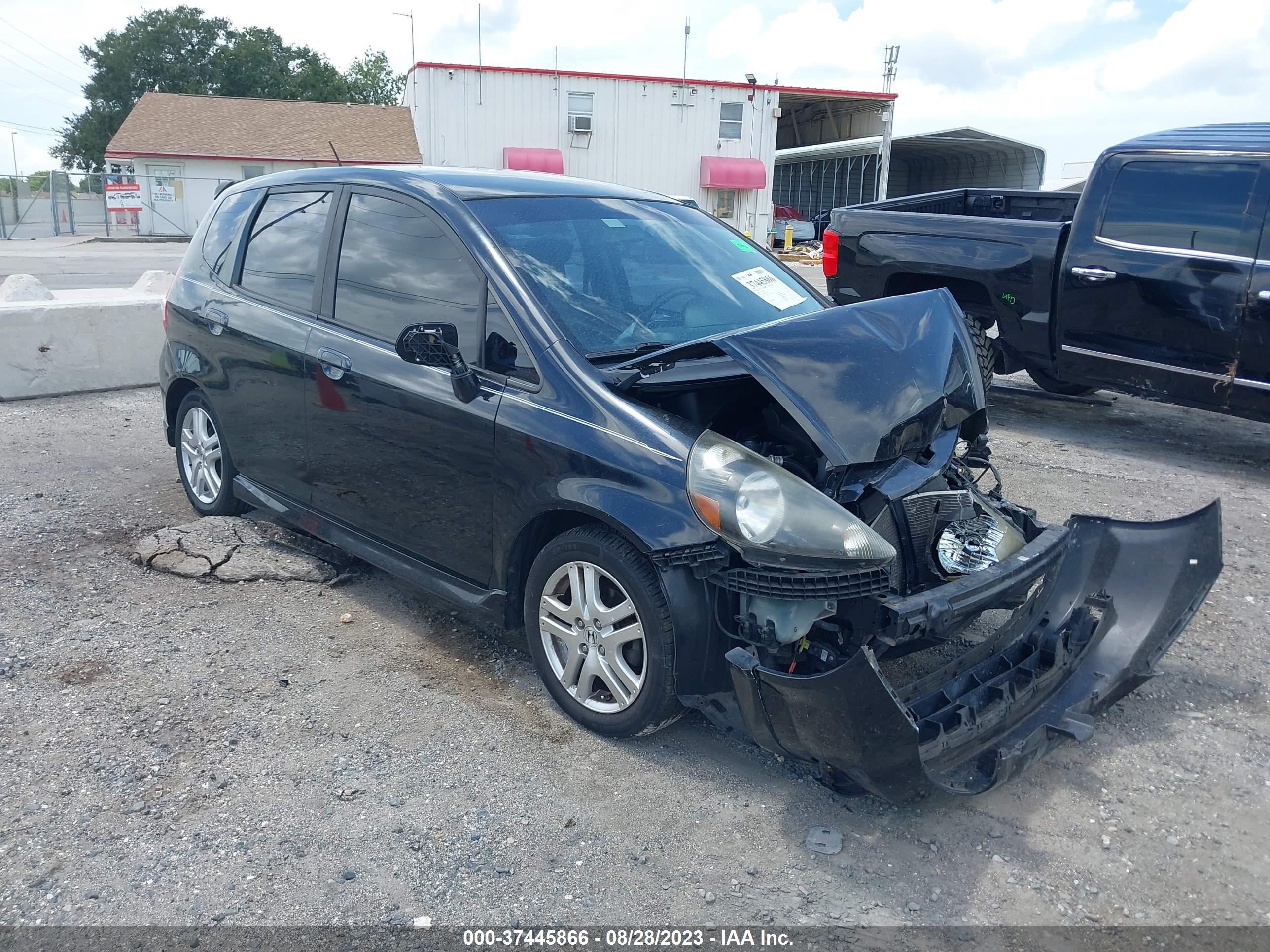 HONDA FIT 2008 jhmgd386x8s042560