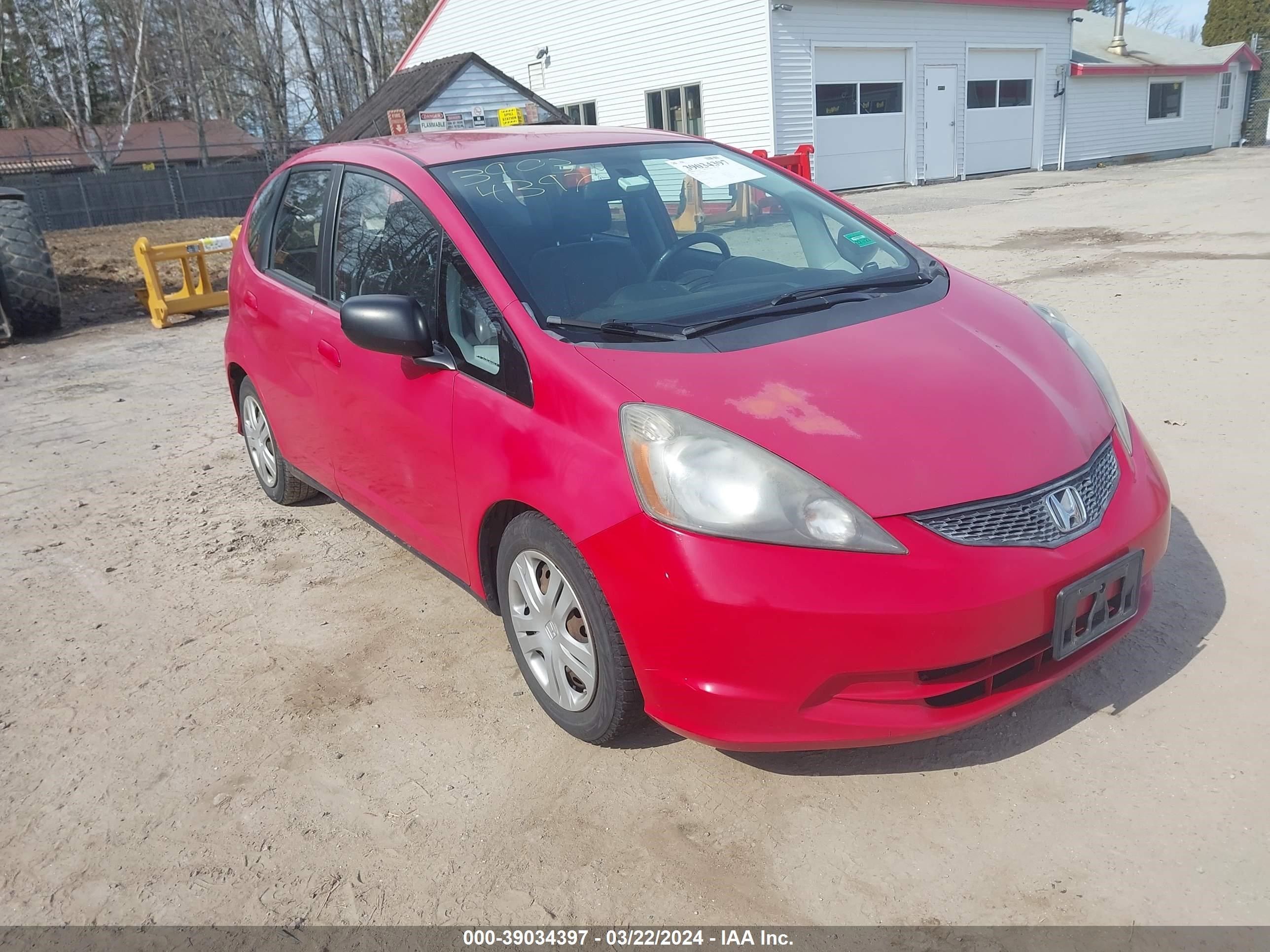 HONDA FIT 2009 jhmge87279s009431