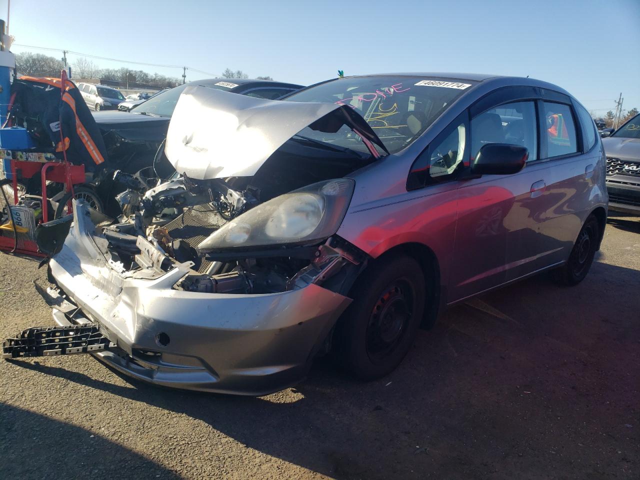 HONDA FIT 2009 jhmge872x9s067159