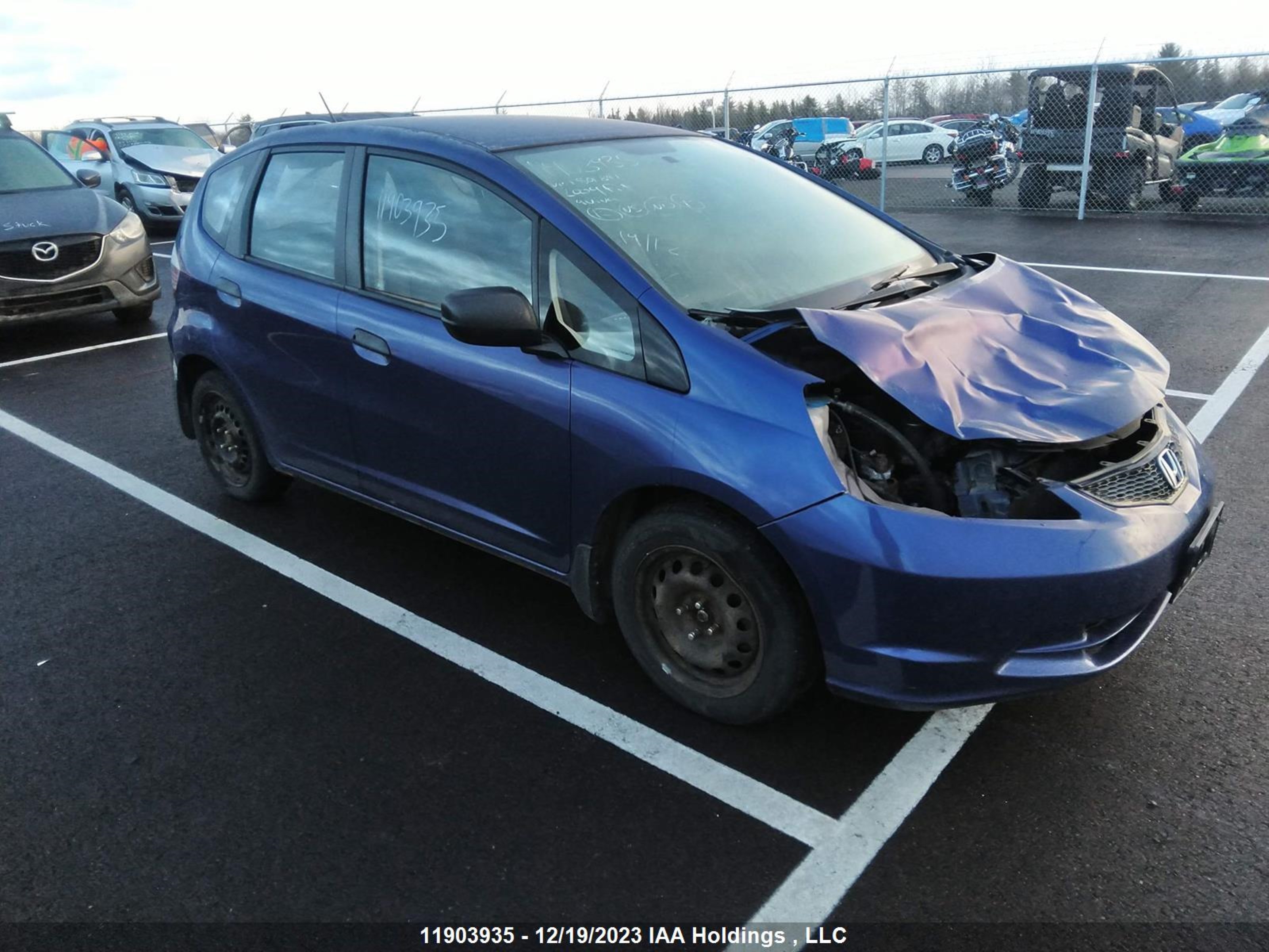 HONDA FIT 2009 jhmge87389s801841