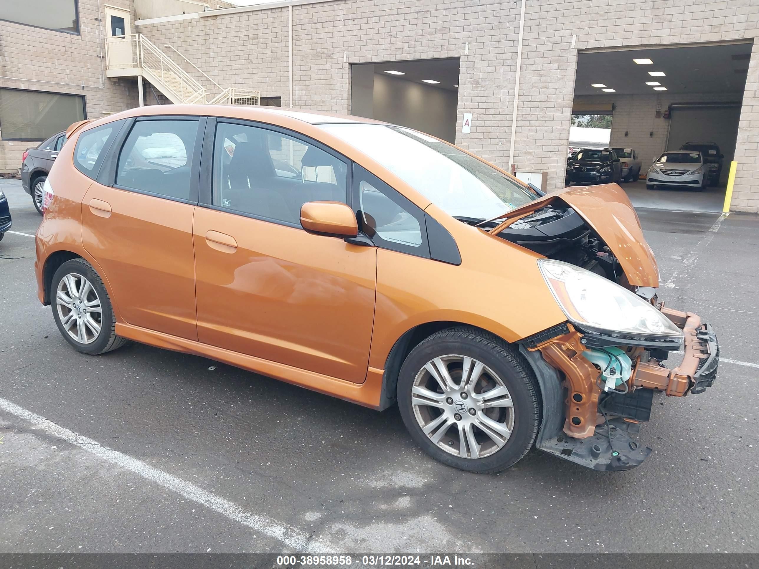 HONDA FIT 2009 jhmge87409s039176