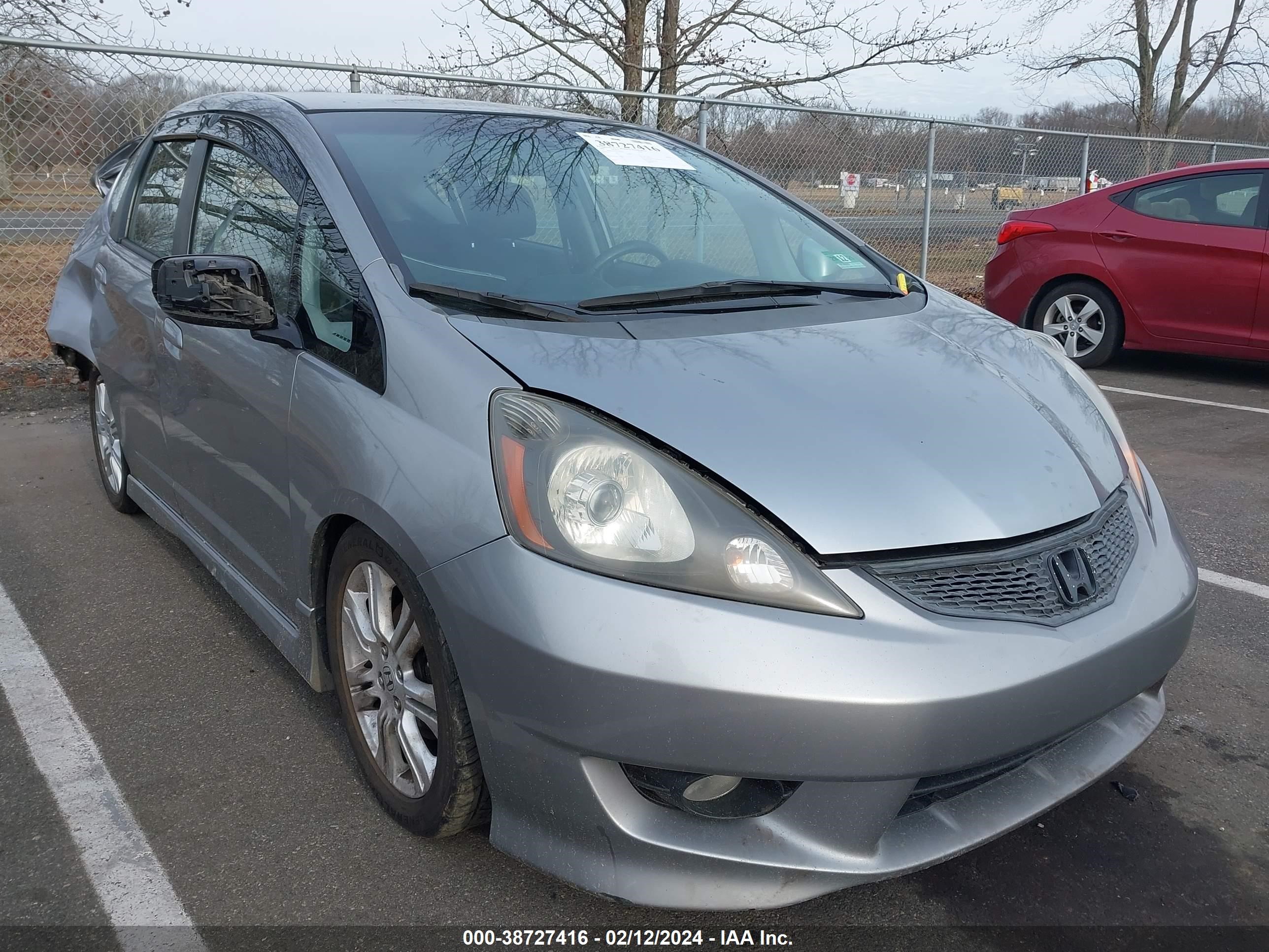 HONDA FIT 2009 jhmge87419s000189