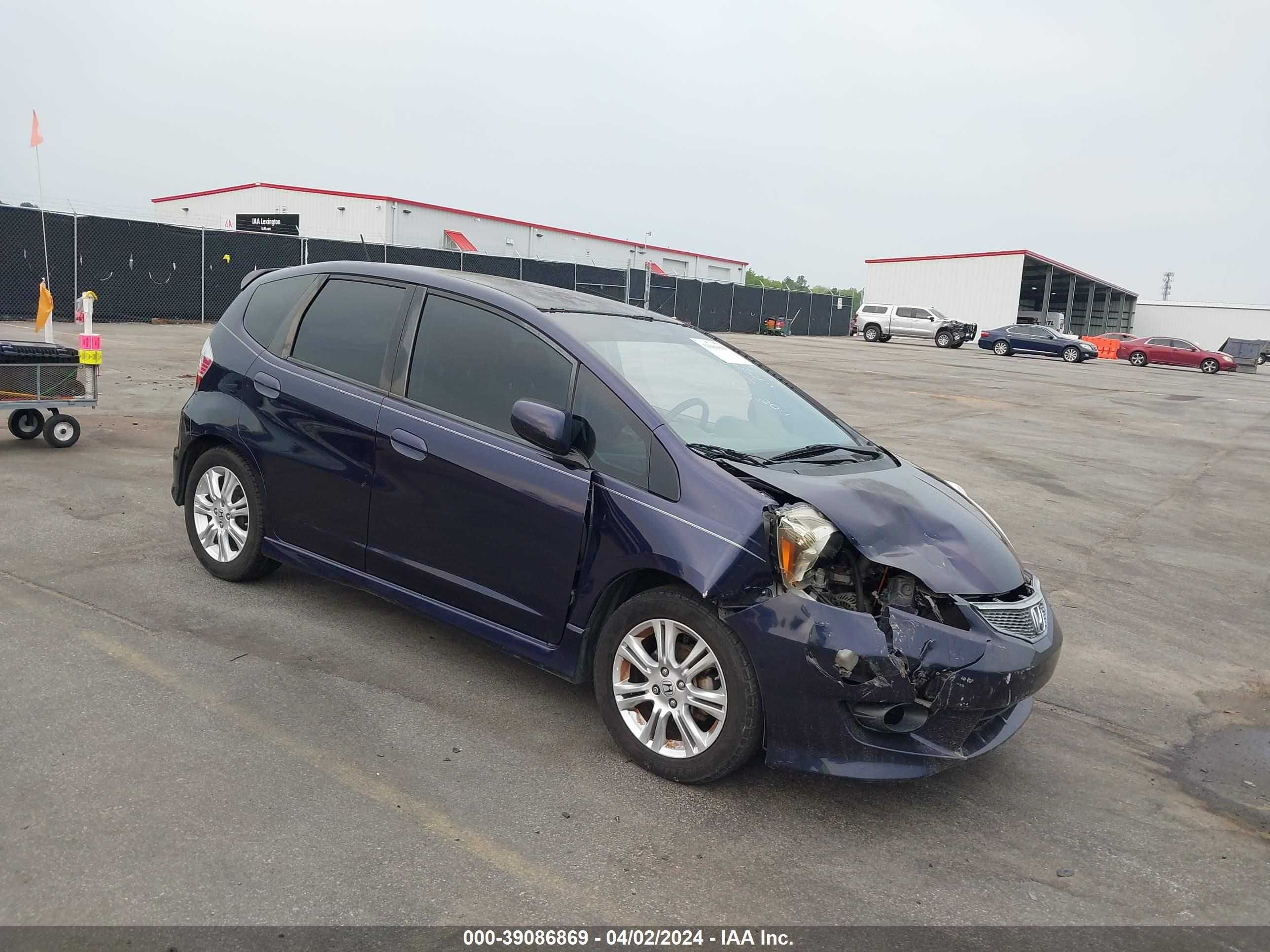 HONDA FIT 2009 jhmge87419s075524