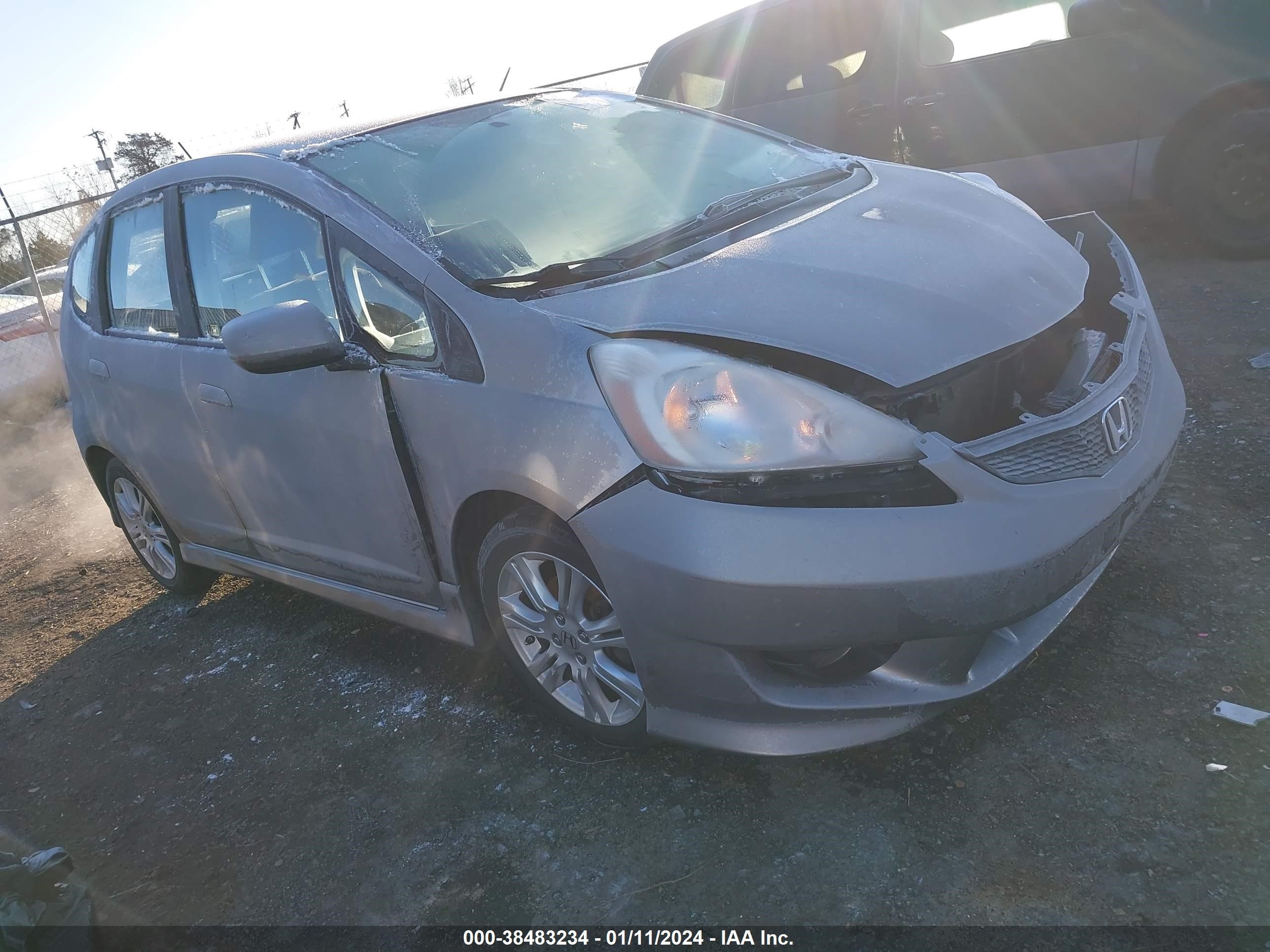 HONDA FIT 2009 jhmge87429s059316