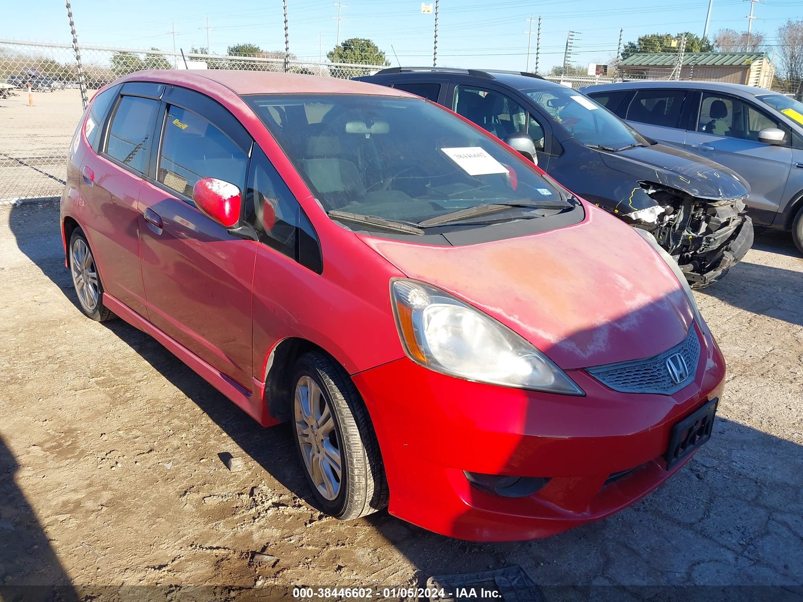 HONDA FIT 2009 jhmge87439s041374