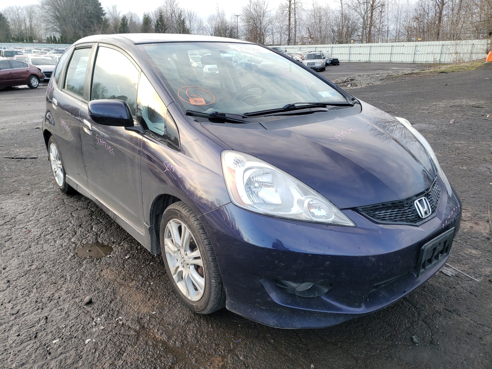 HONDA FIT SPORT 2009 jhmge87439s057204