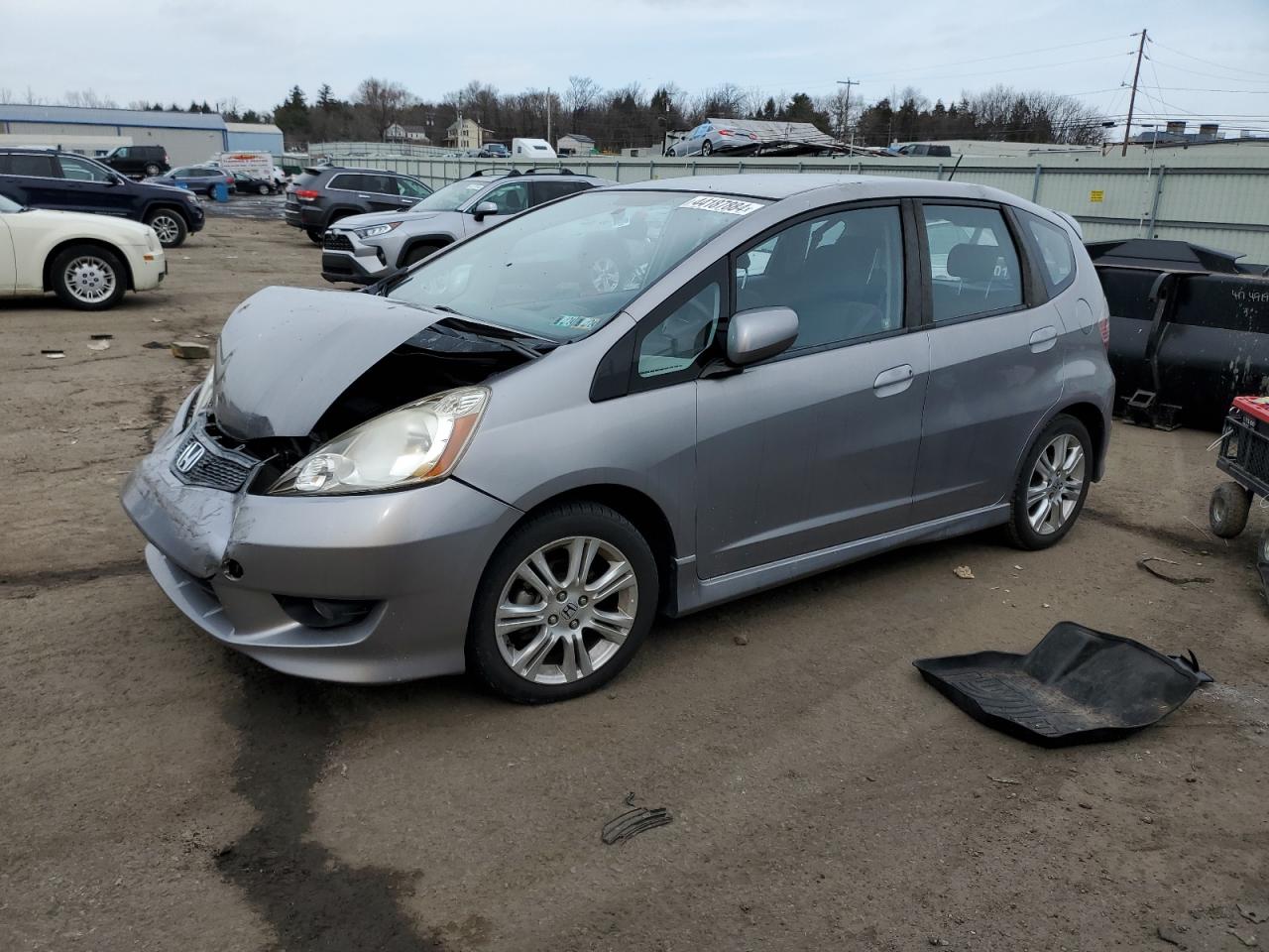 HONDA FIT 2009 jhmge87449s049371