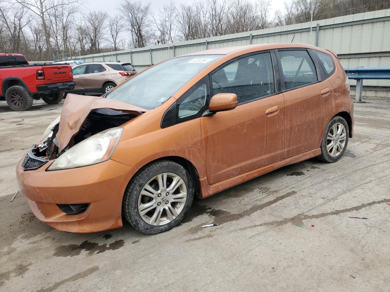 HONDA FIT 2009 jhmge87459s004097