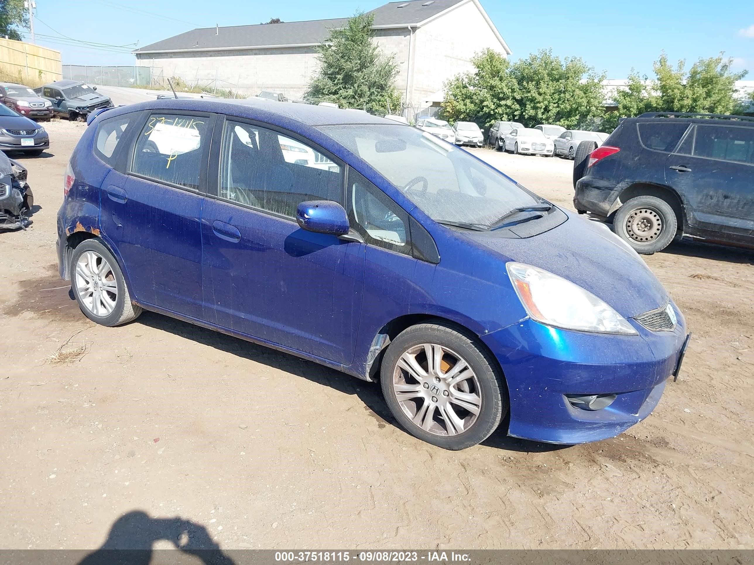 HONDA FIT 2009 jhmge87469s004920