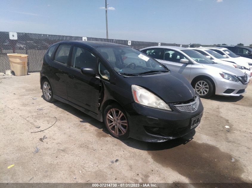 HONDA FIT 2009 jhmge87489s000707