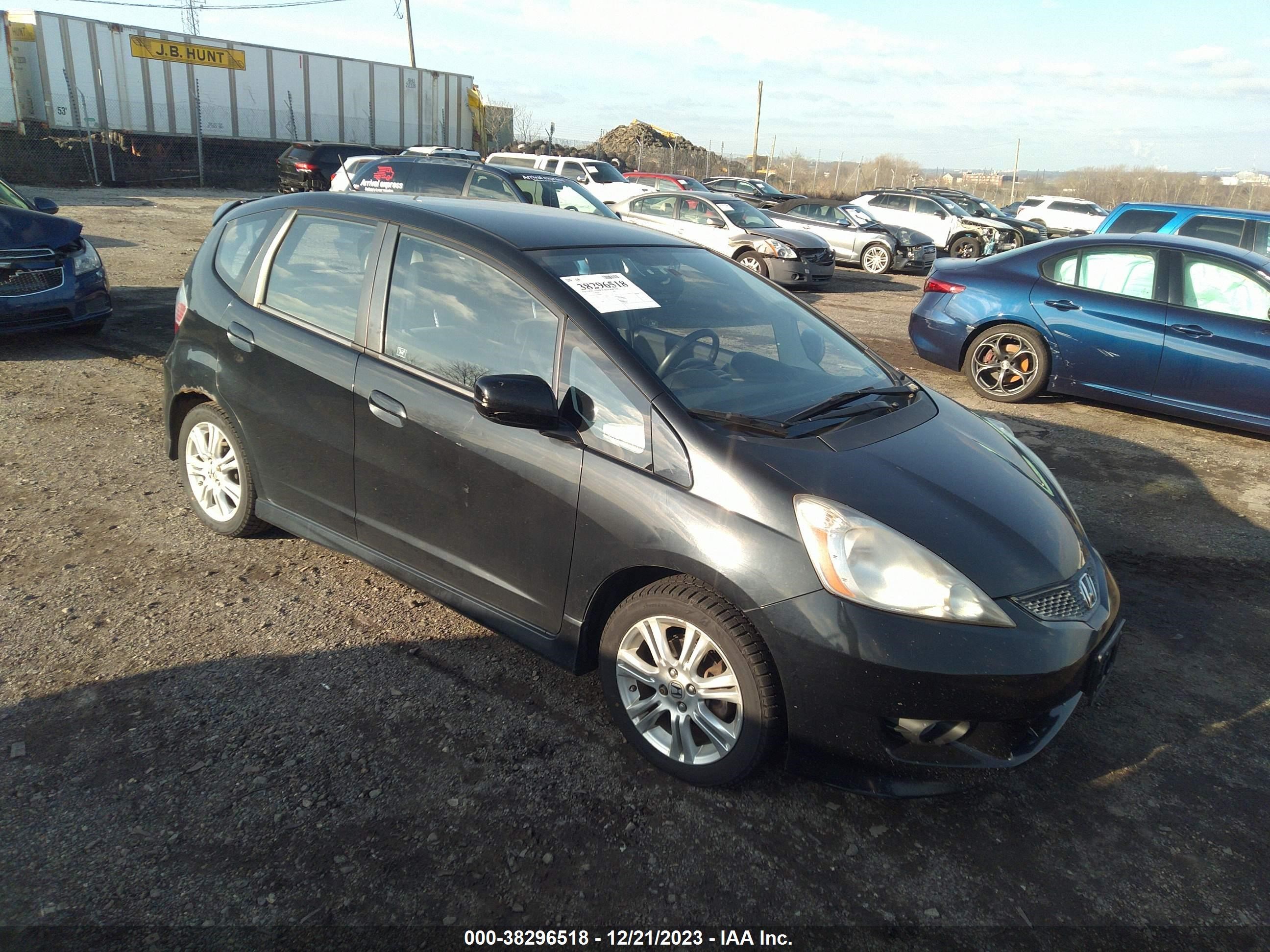 HONDA FIT 2009 jhmge874x9s048077