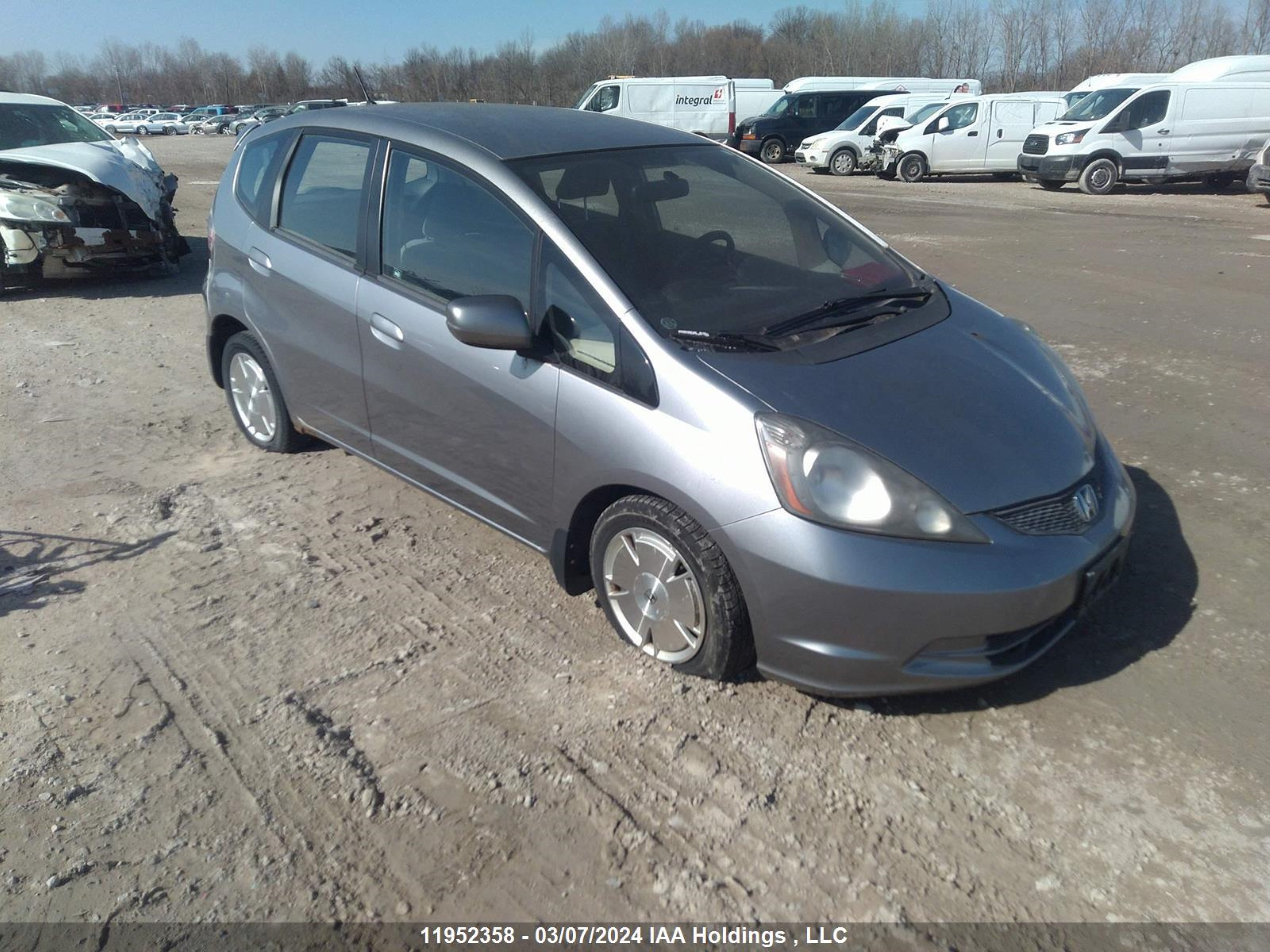 HONDA FIT 2009 jhmge87539s807905