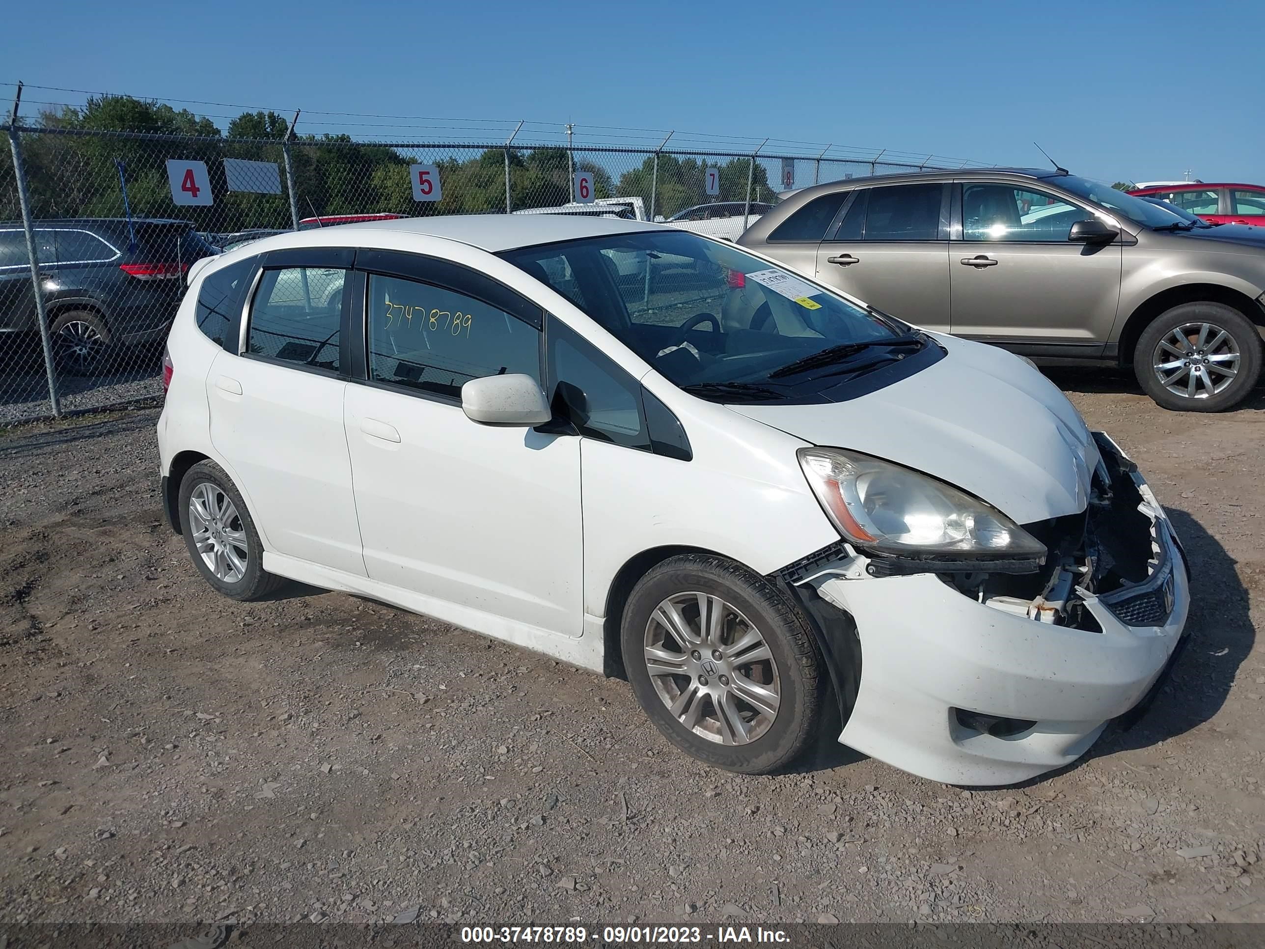 HONDA FIT 2009 jhmge87679s013658