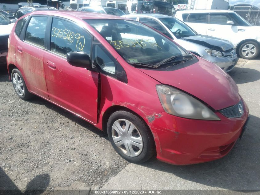 HONDA FIT 2009 jhmge88229s025955