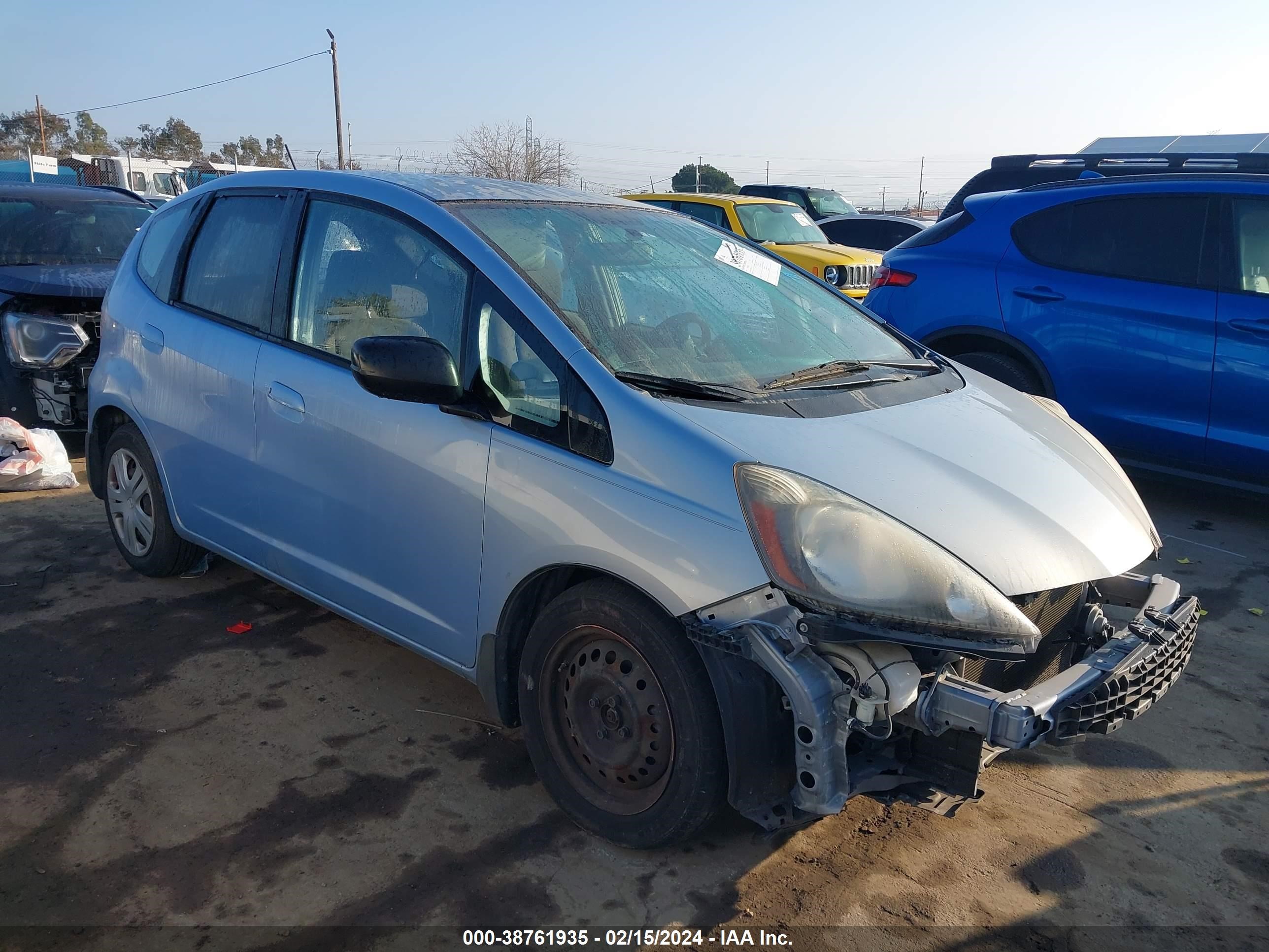 HONDA FIT 2009 jhmge88229s057160