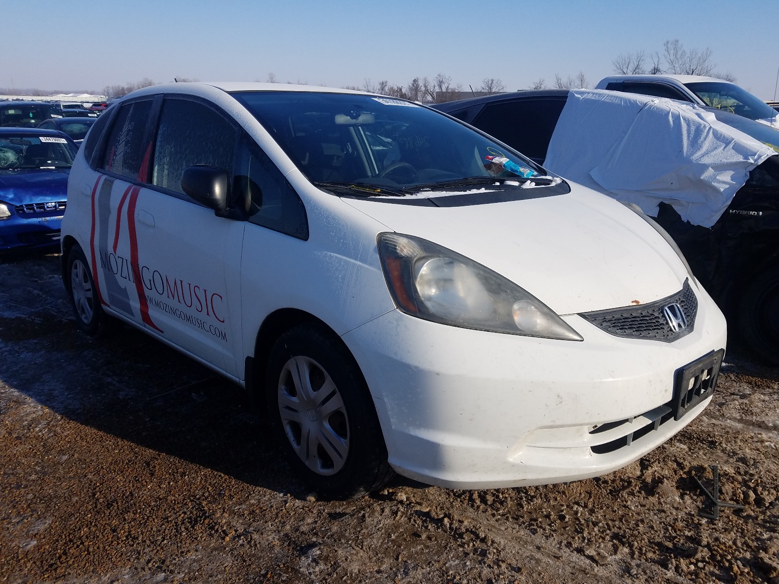 HONDA FIT 2009 jhmge88249s015217