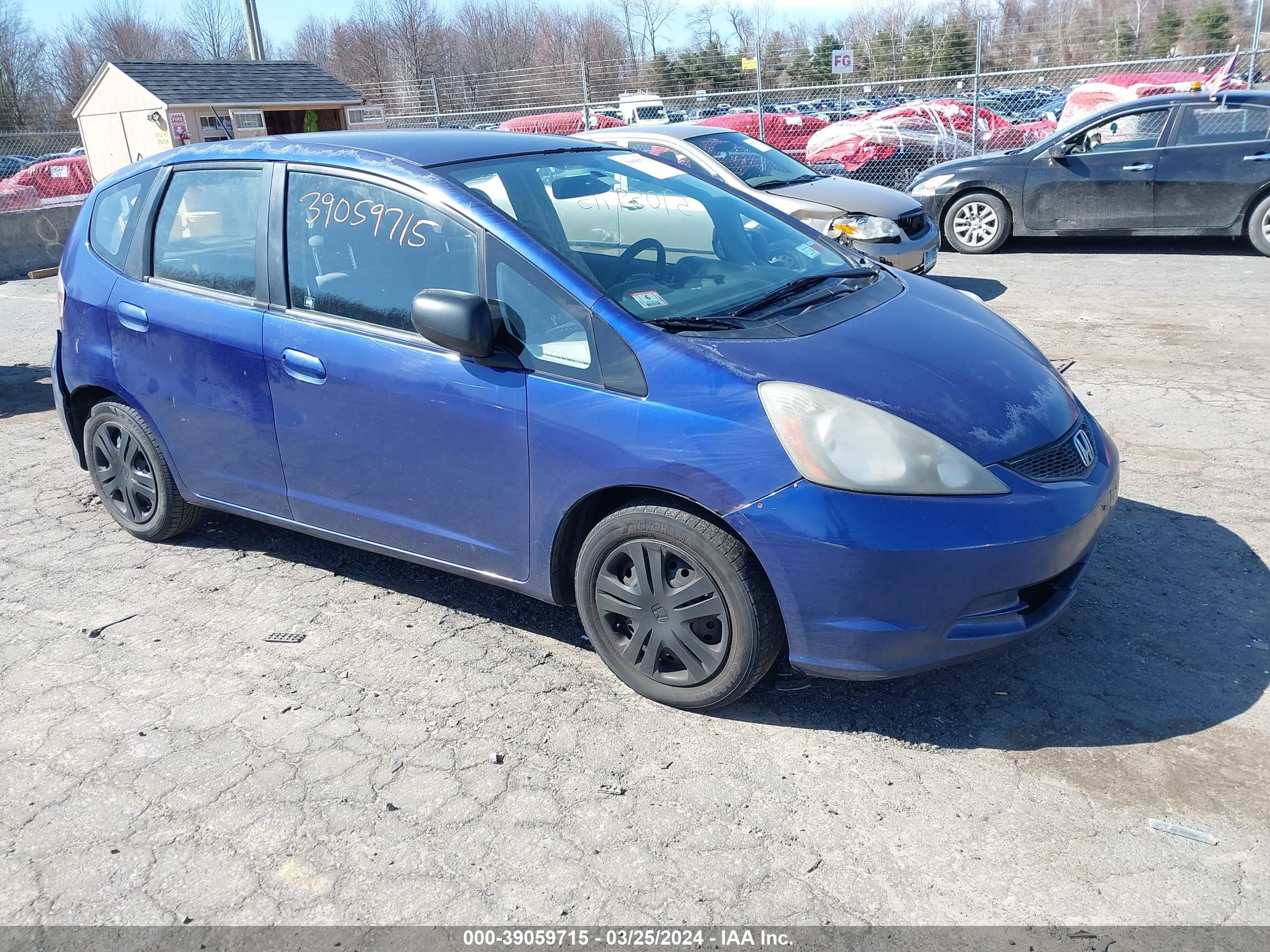 HONDA FIT 2009 jhmge88269s049241