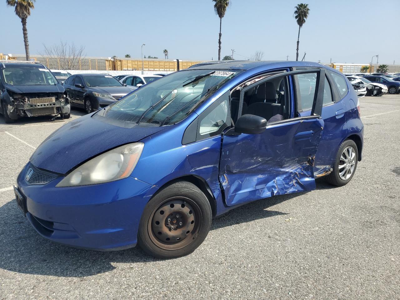 HONDA FIT 2009 jhmge88279c006179