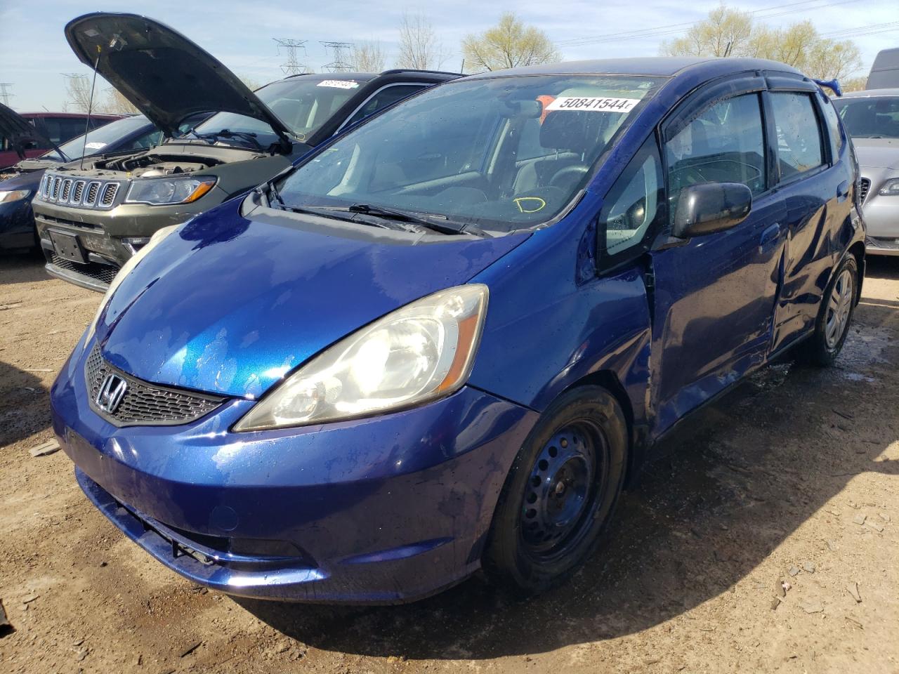 HONDA FIT 2009 jhmge88299s056605