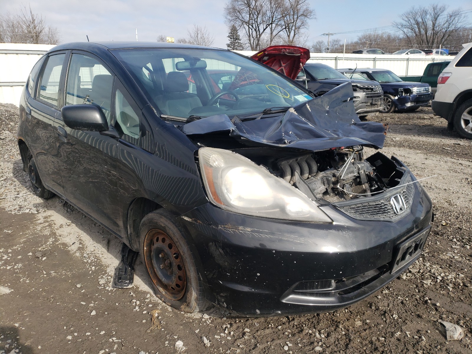 HONDA FIT 2009 jhmge88299s070066