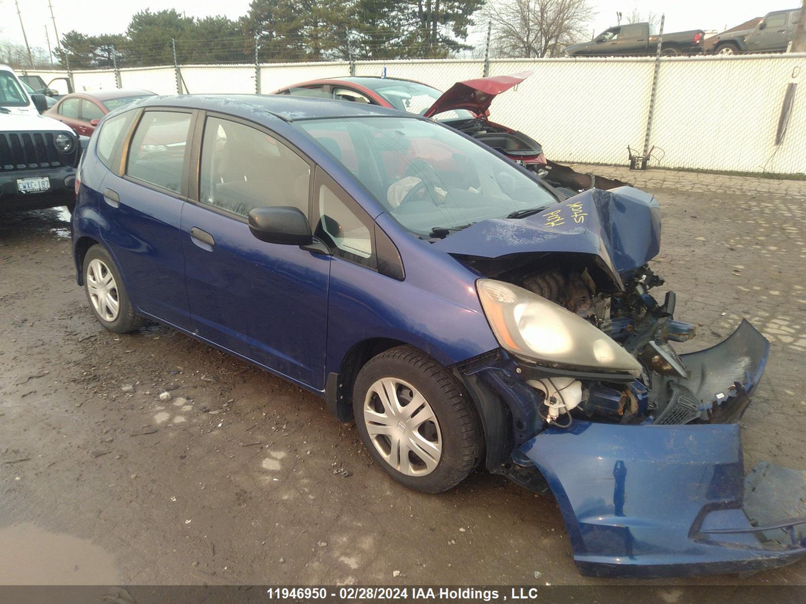 HONDA FIT 2009 jhmge88369s806681